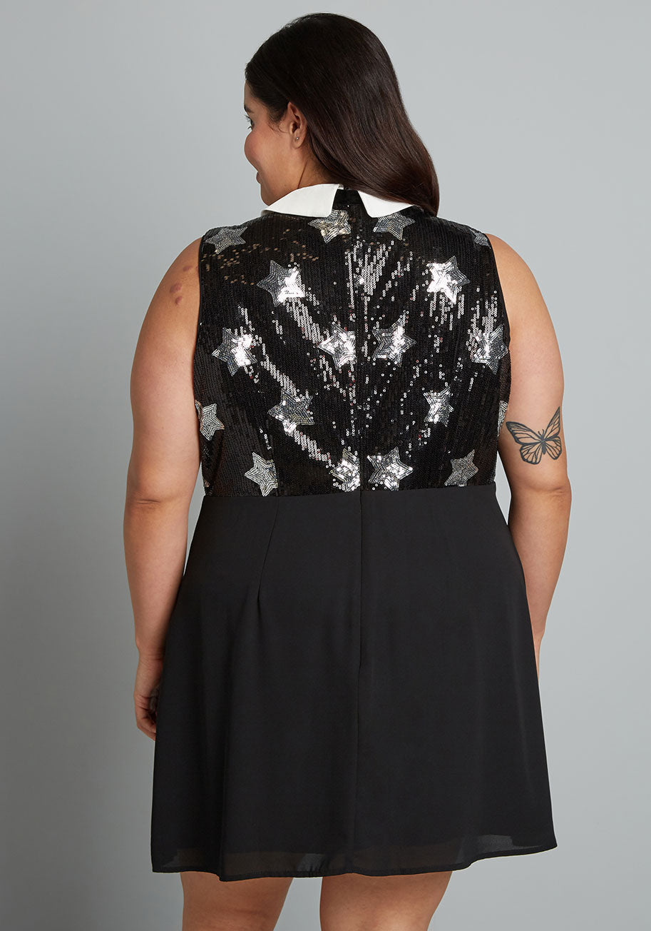 Reigning Starlet A-Line Dress