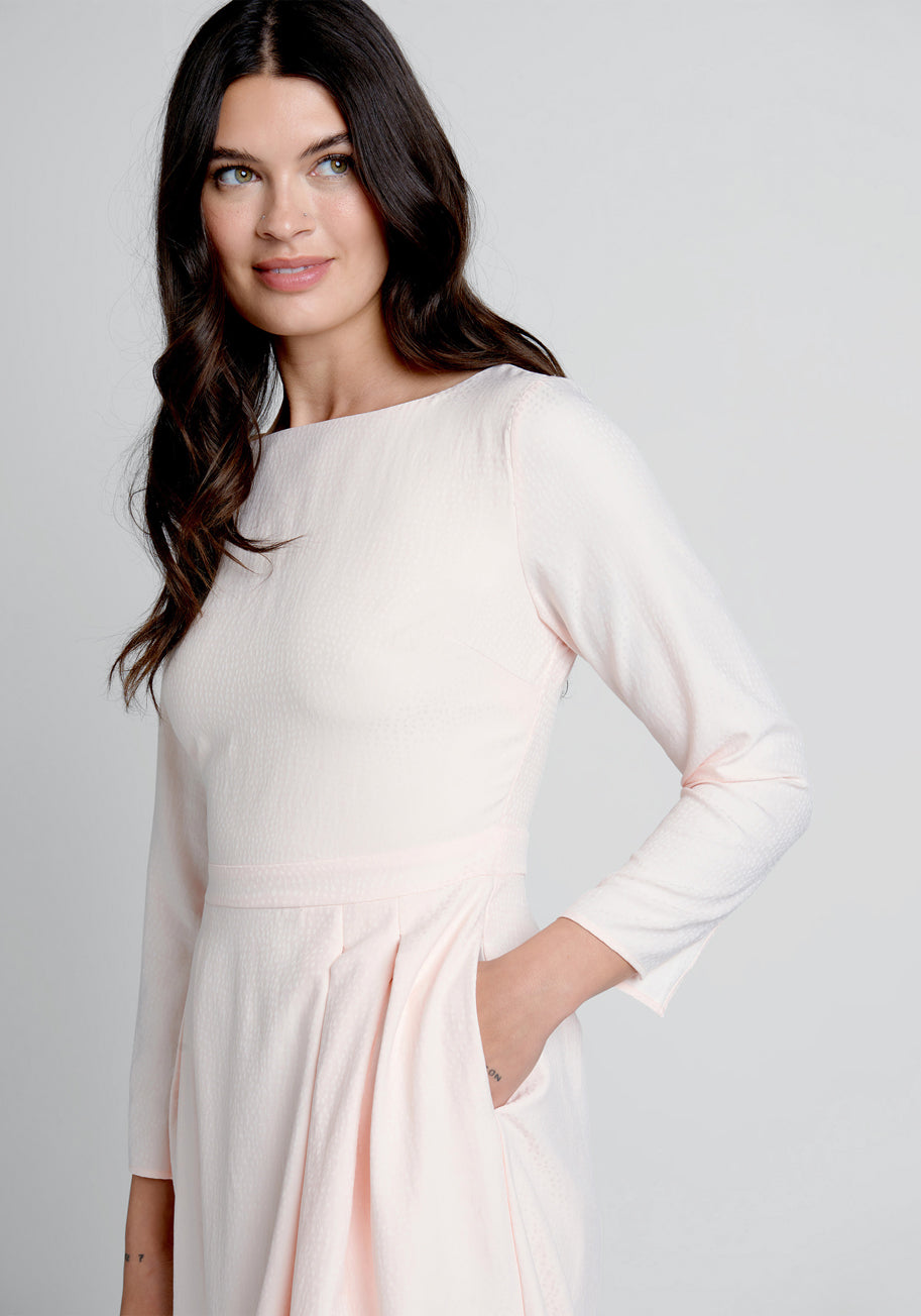  Into The Spotlight Fit And Flare Dress