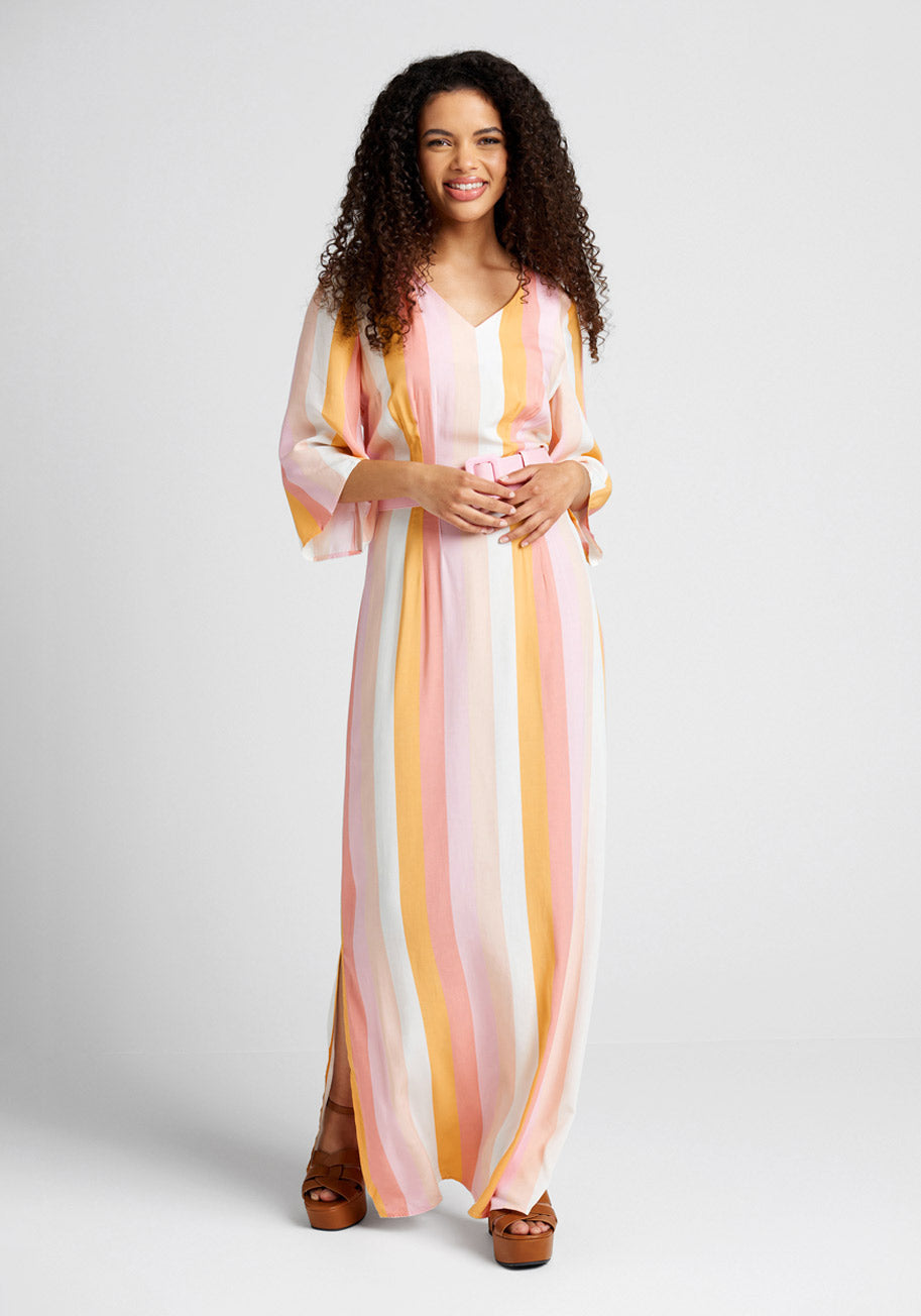  ModCloth X Collectif Sorbet Soiree Maxi Dress