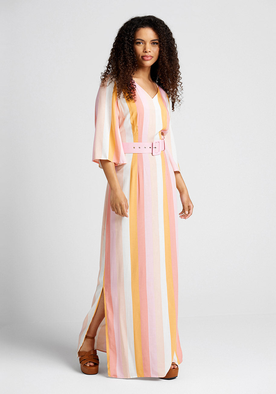  ModCloth X Collectif Sorbet Soiree Maxi Dress