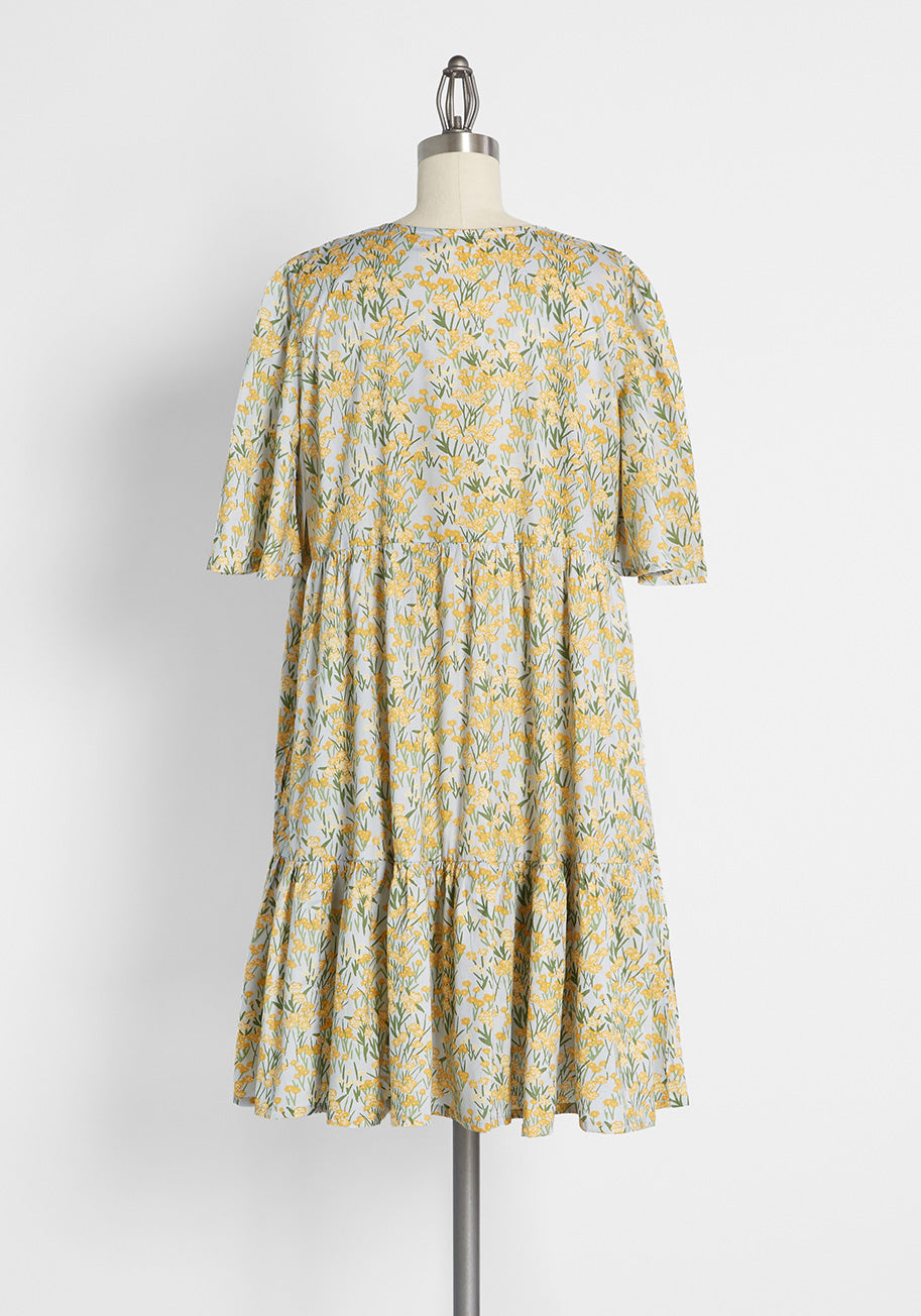  Sweet And Tender Blossoms Babydoll Dress