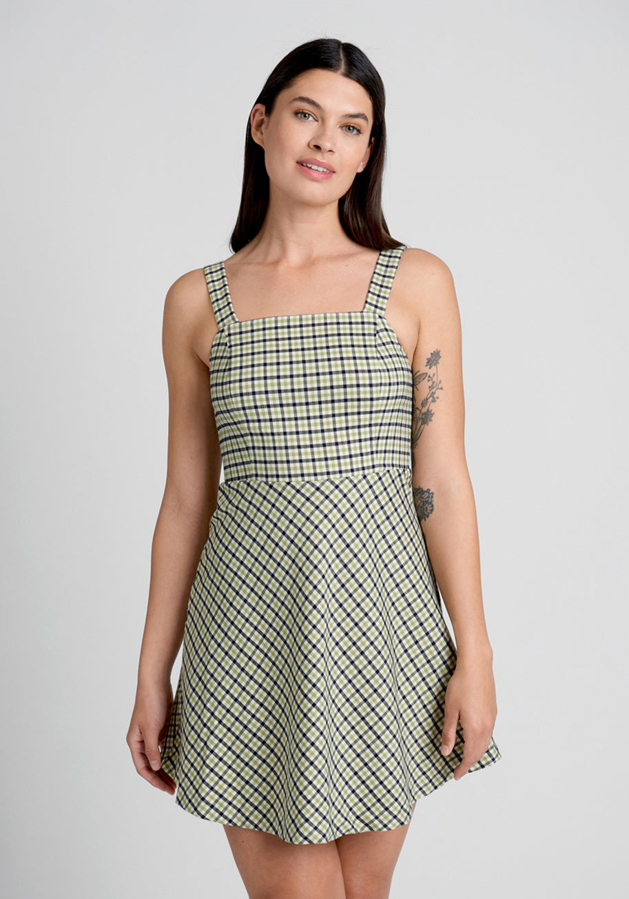  So Plaid I Found You Dress