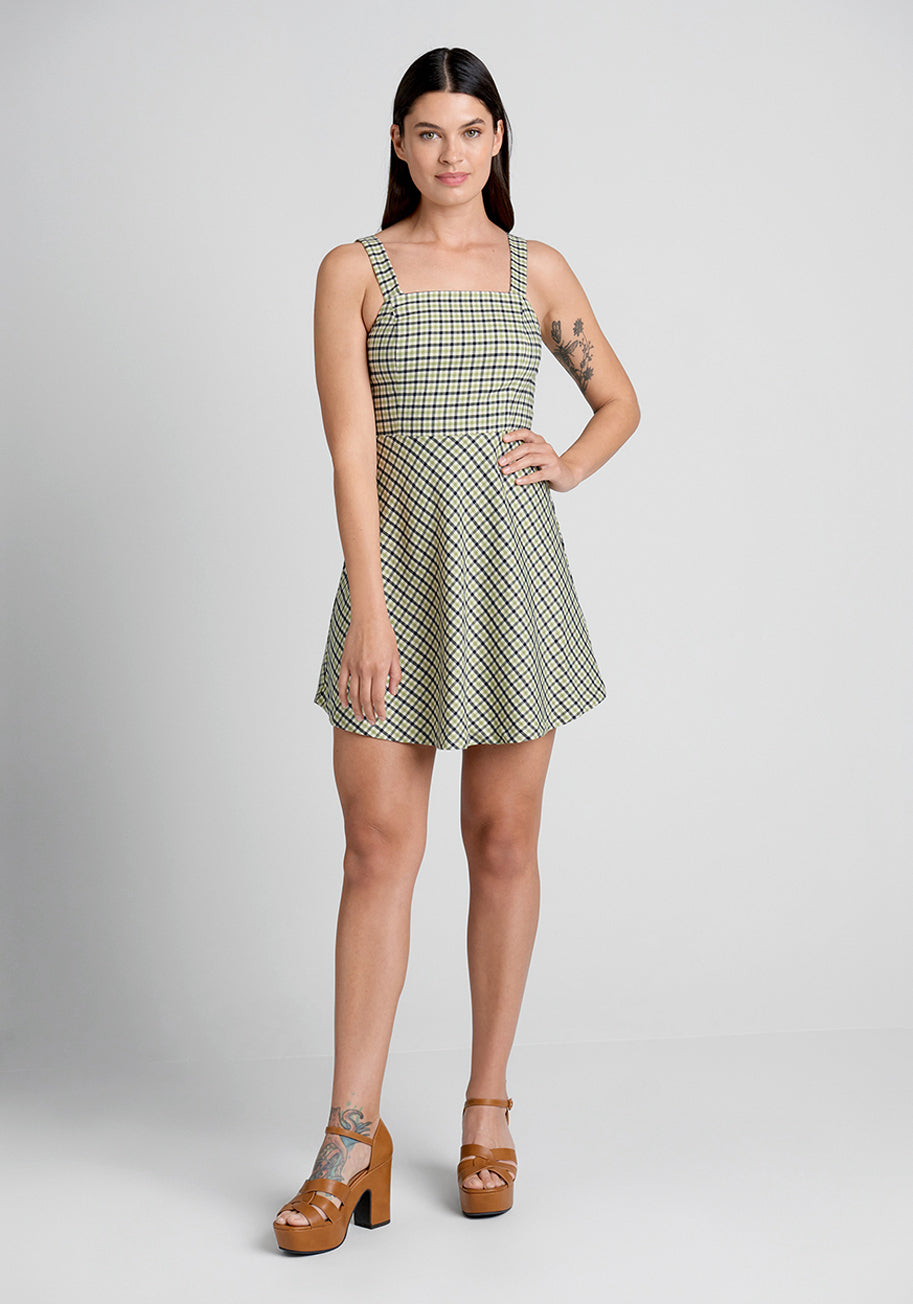  So Plaid I Found You Dress