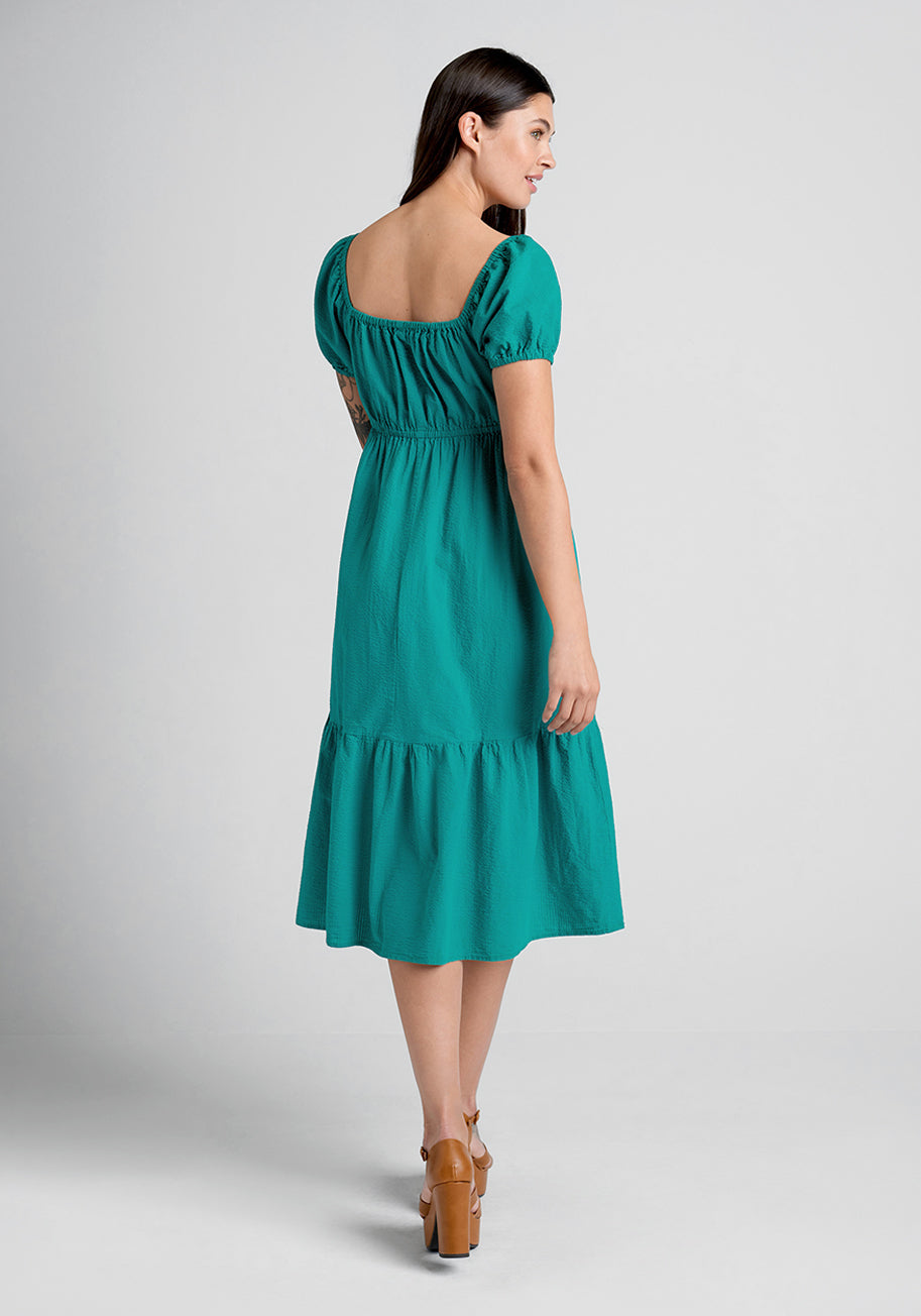  I Think I Love You Midi Dress