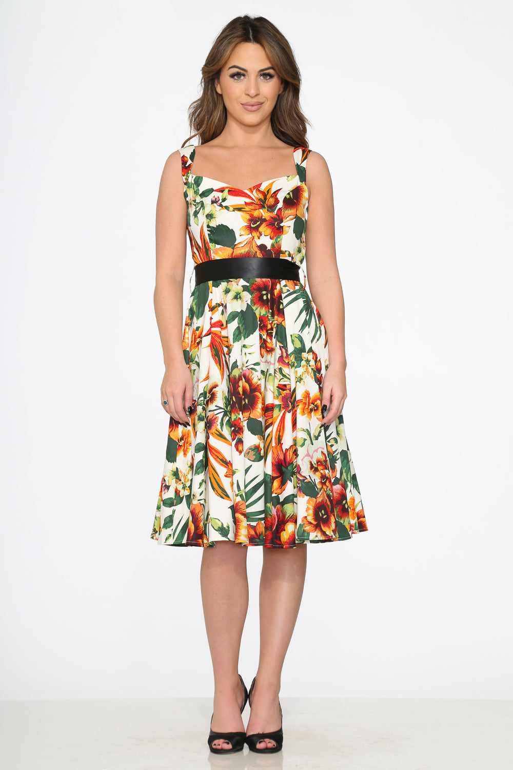  Prince Lily Floral Swing Dress