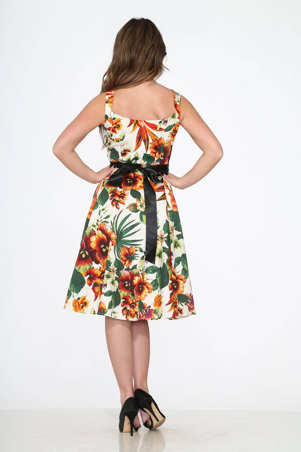  Prince Lily Floral Swing Dress