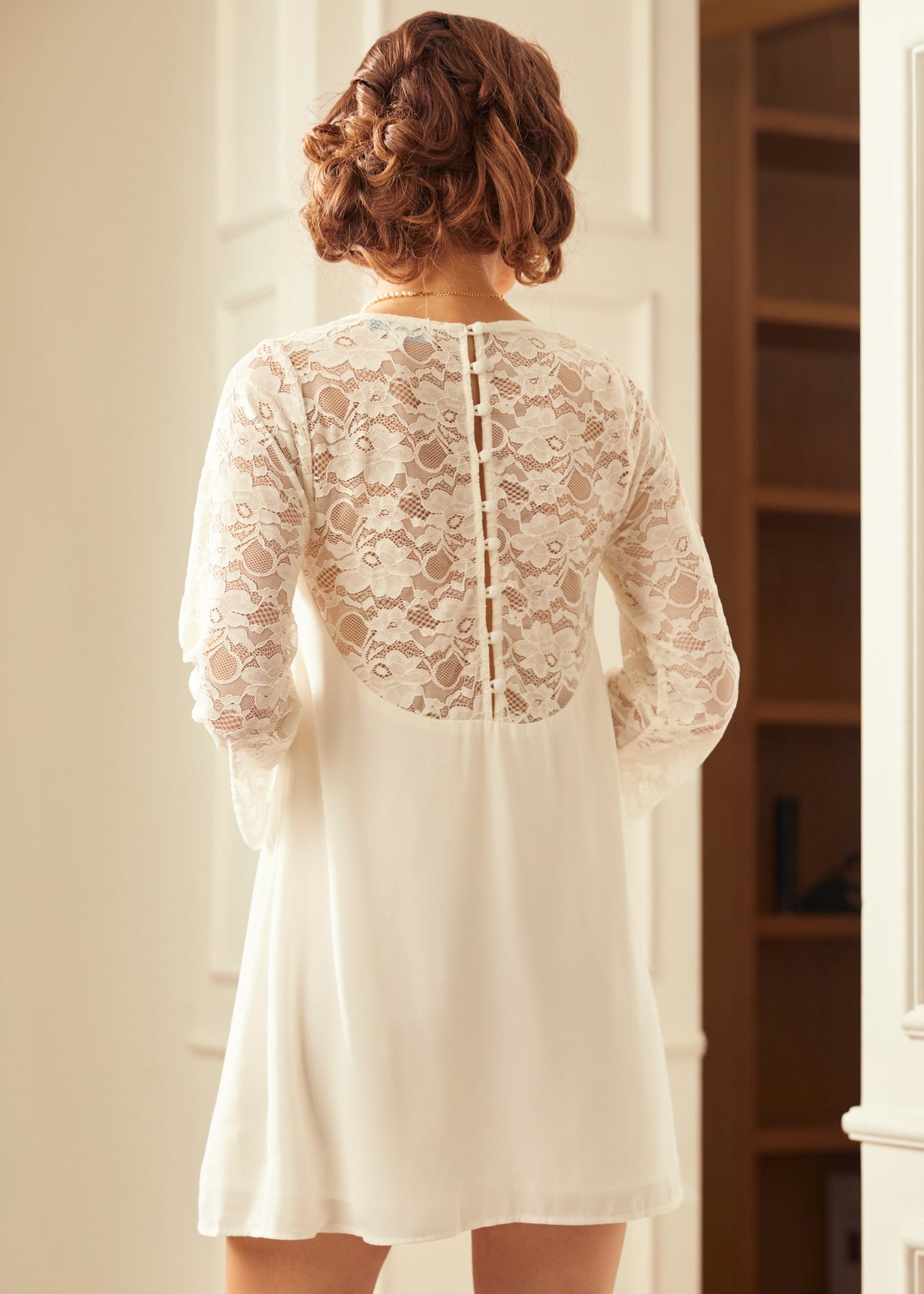  Blushing With Bliss Shift Dress