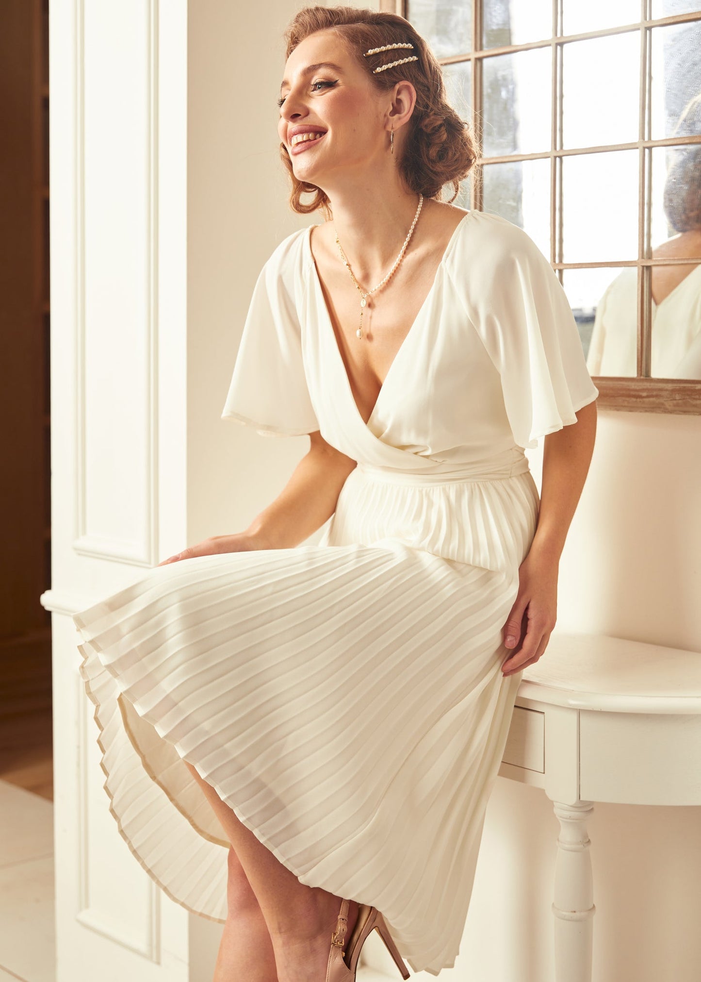  Elevated In Love Midi Dress