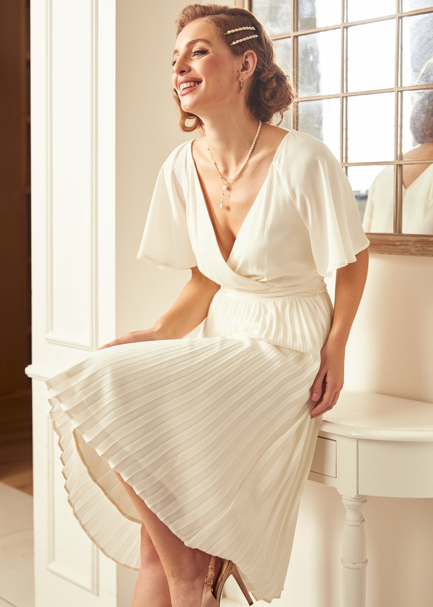  Elevated In Love Midi Dress