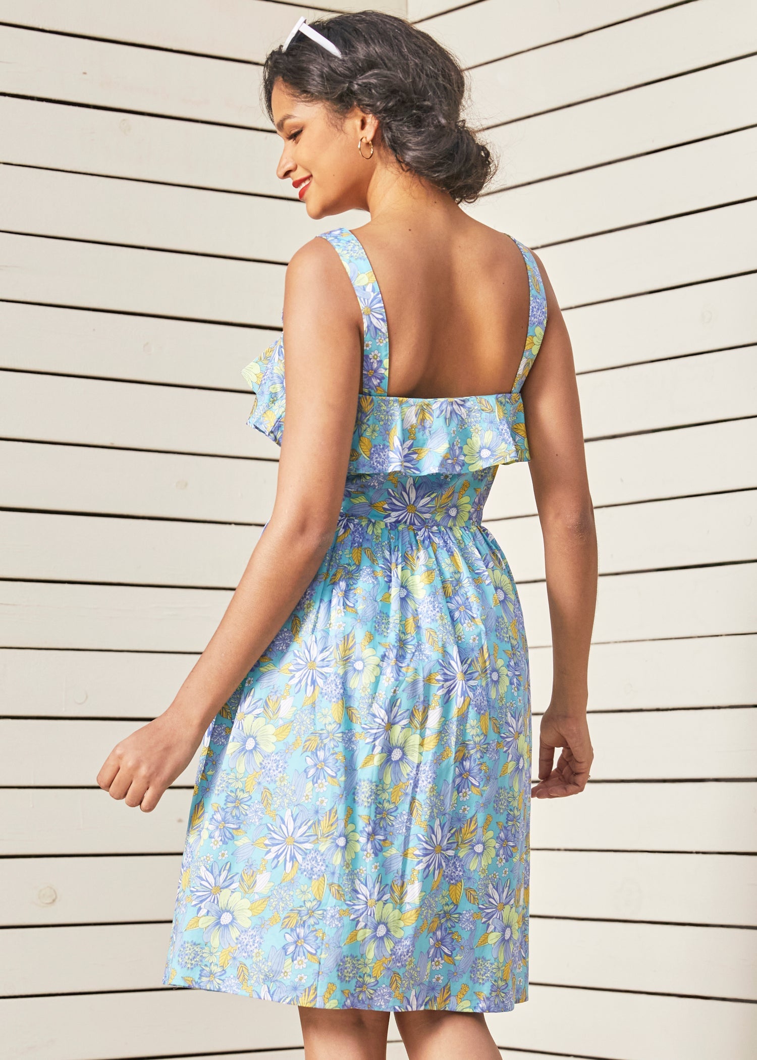  Beckoning The Berkshires Fit And Flare Dress