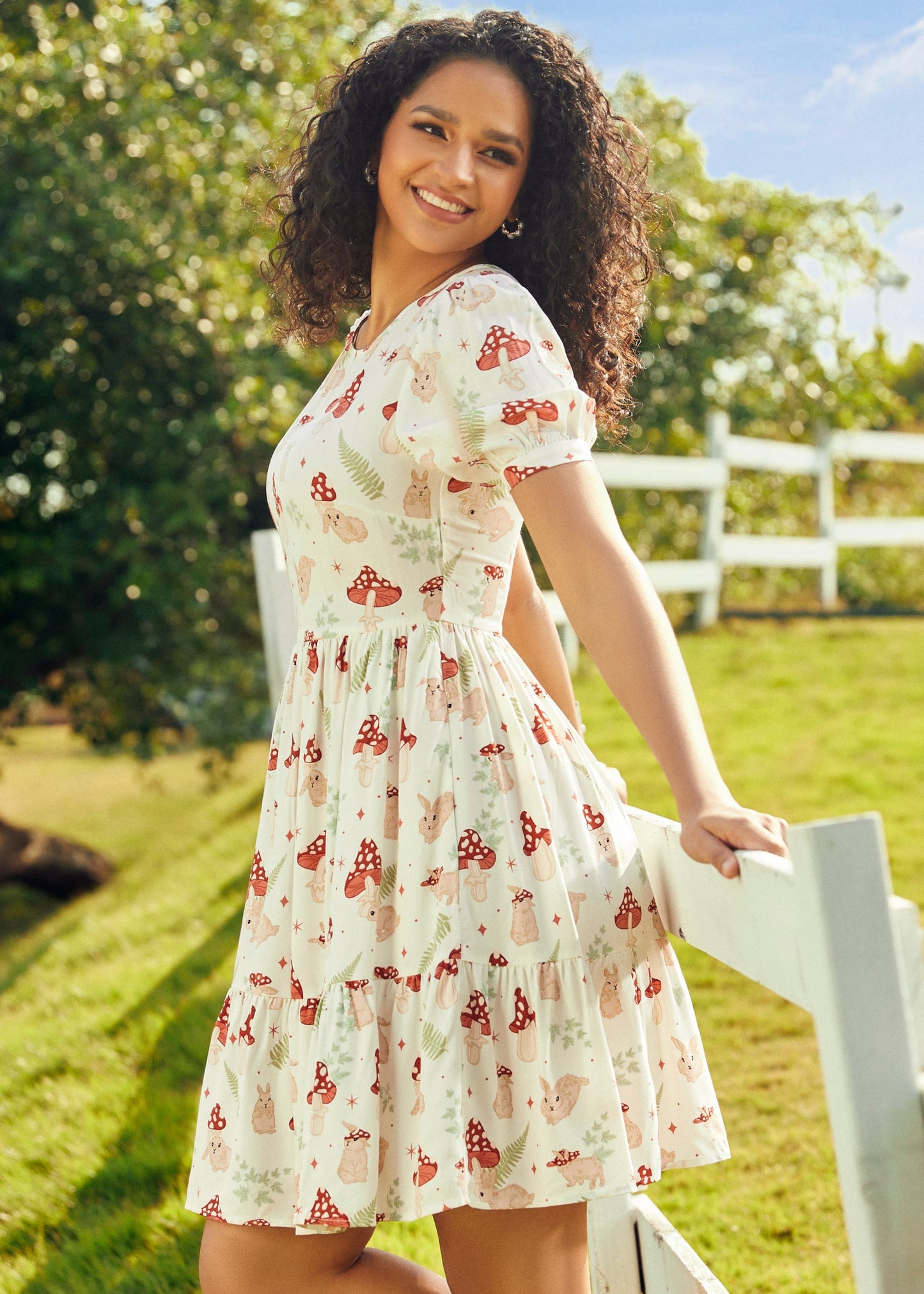  Harmony Printed Dress