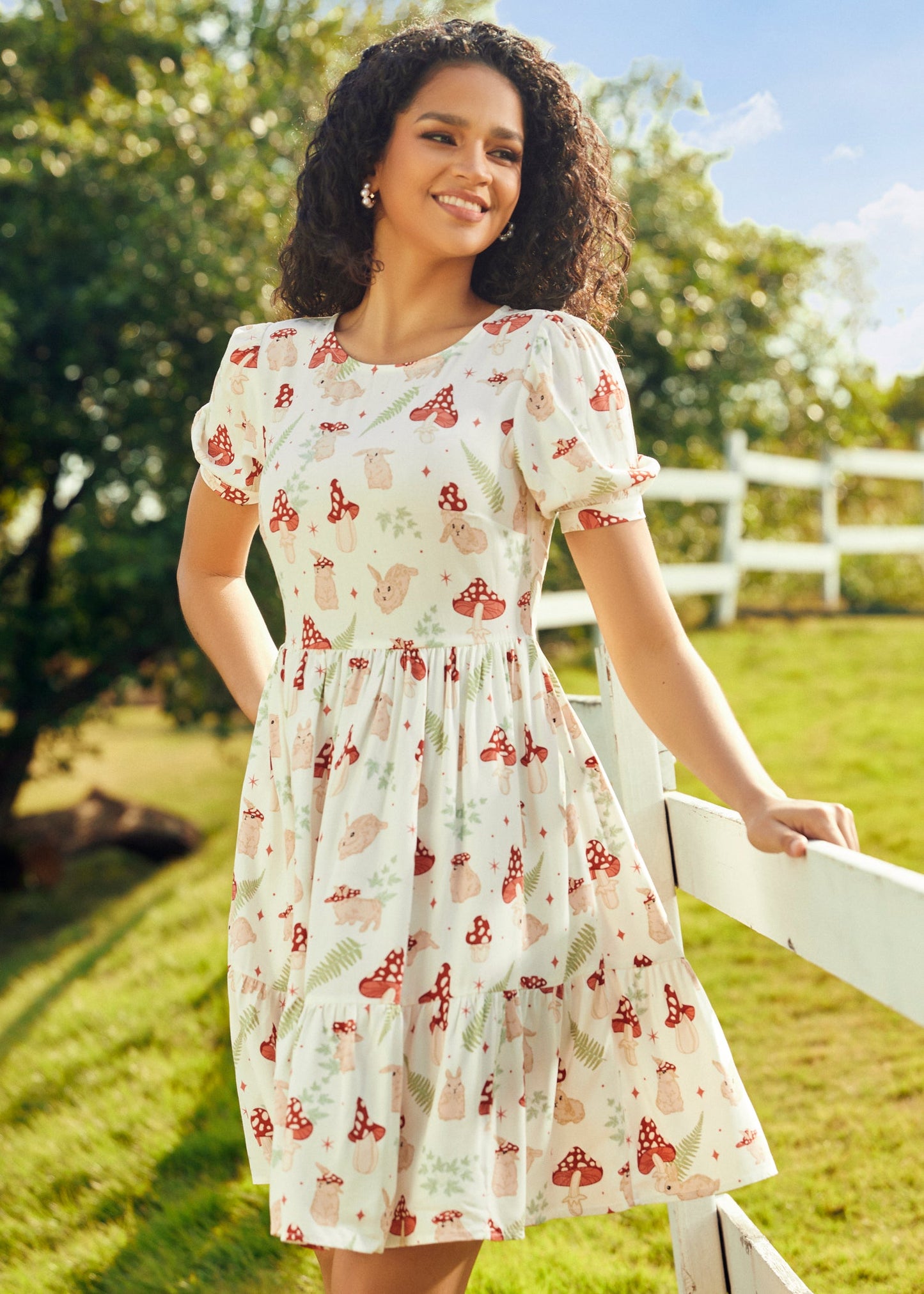  Harmony Printed Dress
