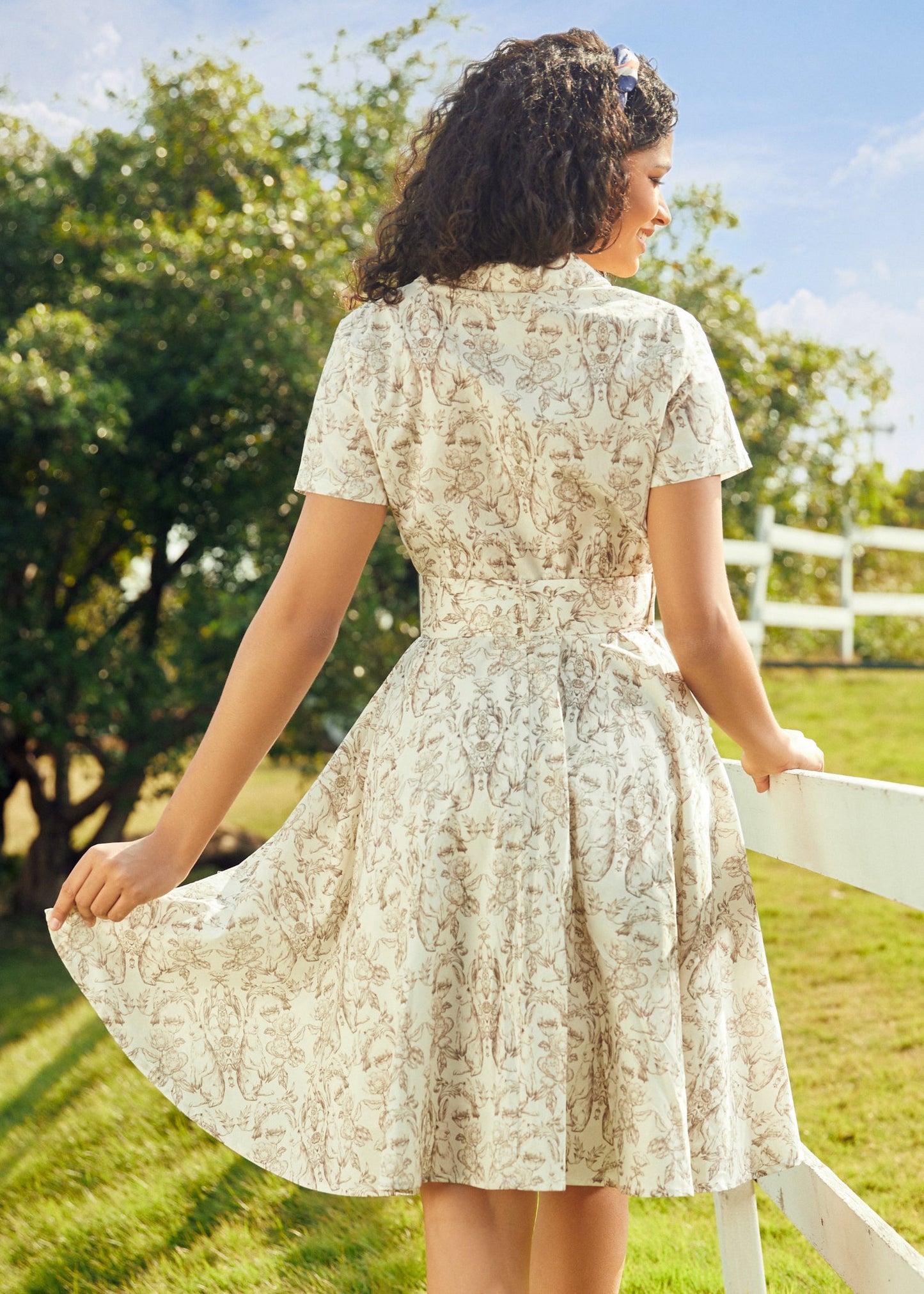  Countryside Serenade Casual Dress
