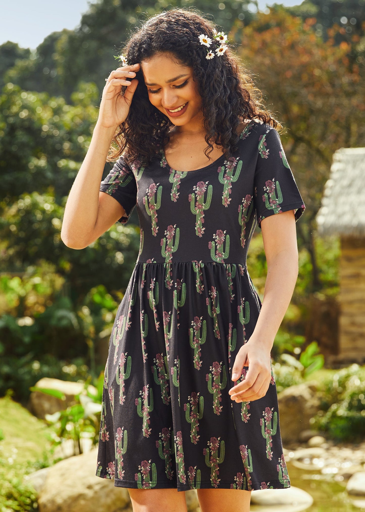  Twilight Sonata Fit & Flare Dress
