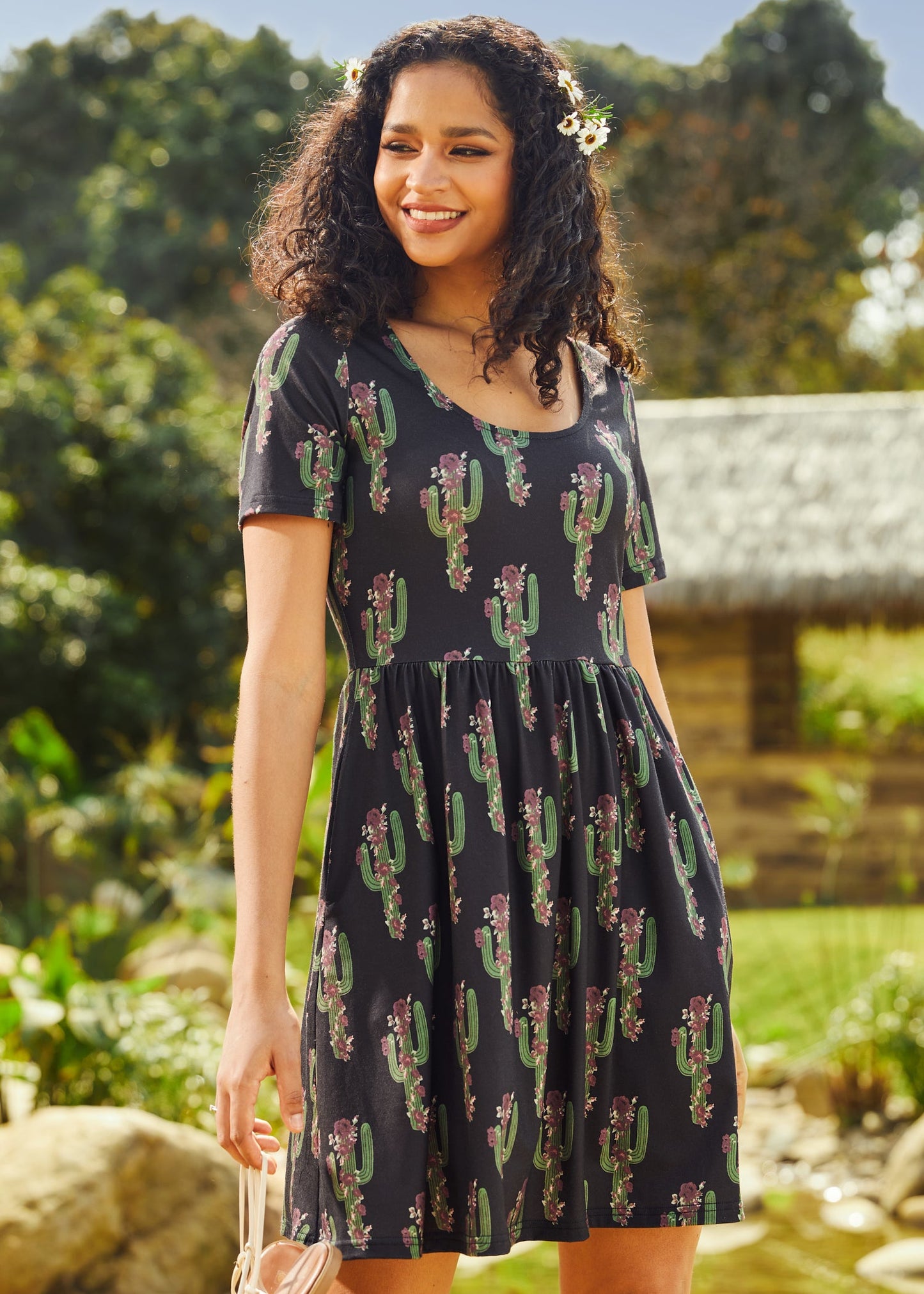  Twilight Sonata Fit & Flare Dress