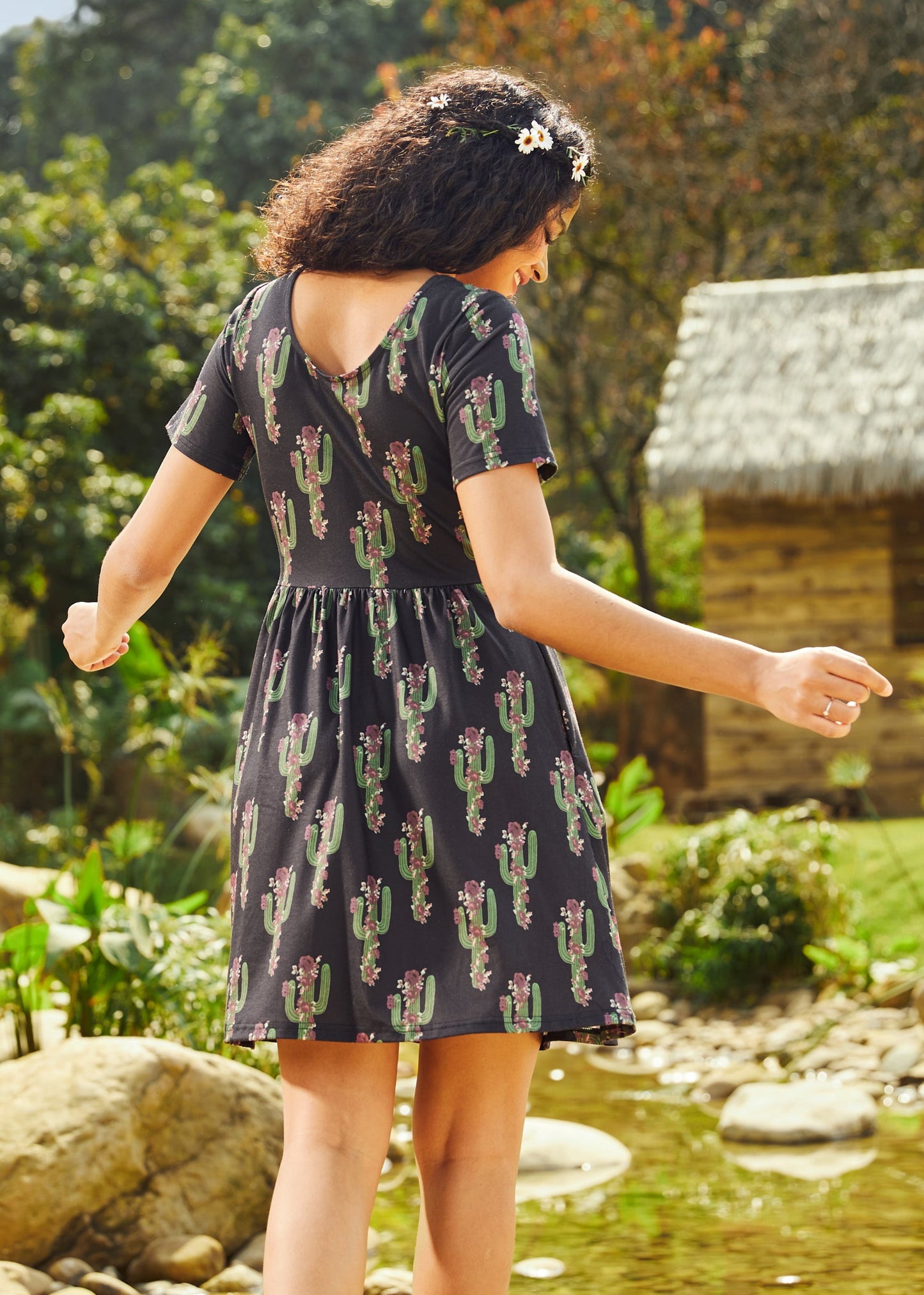  Twilight Sonata Fit & Flare Dress