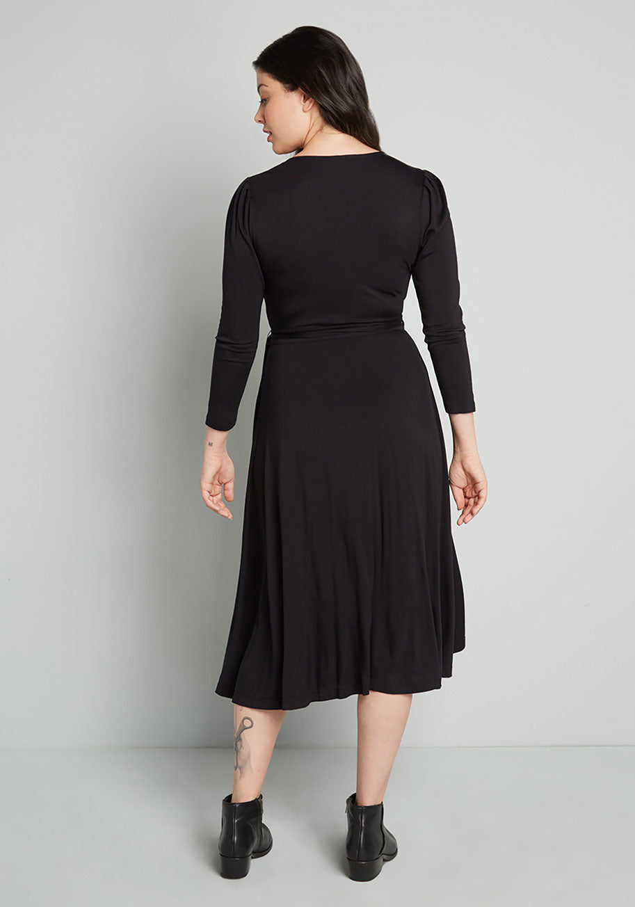  This Is My Moment Wrap Dress