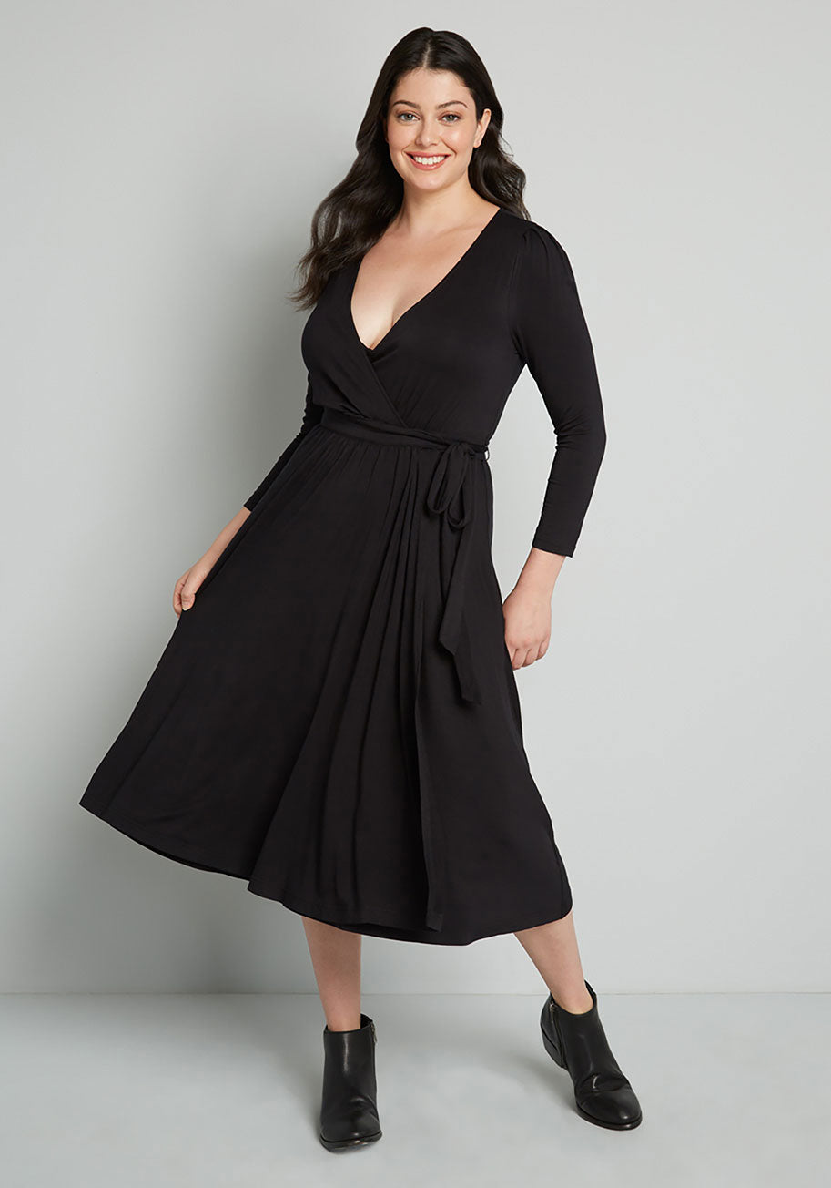  This Is My Moment Wrap Dress