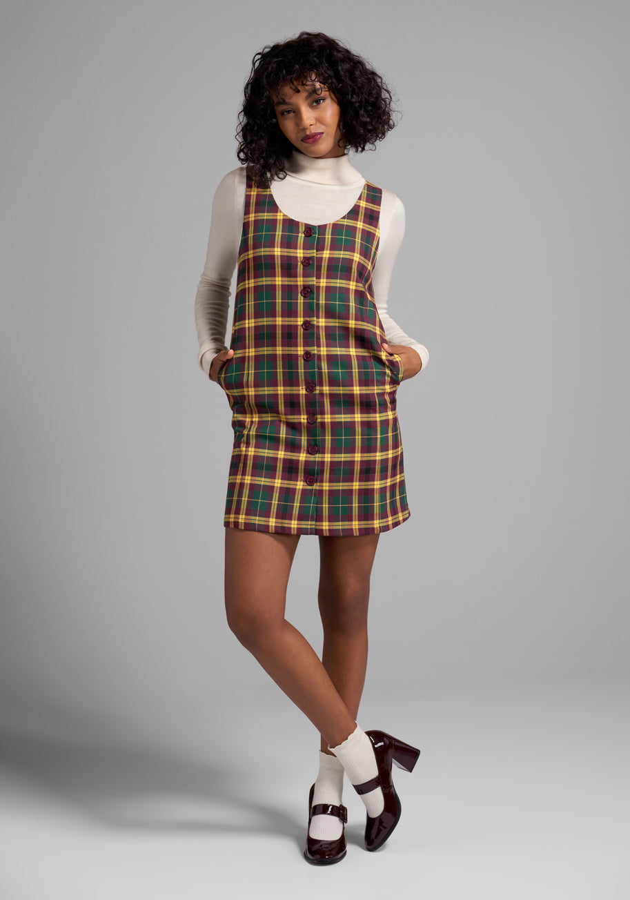  She's So Retro Shift Dress