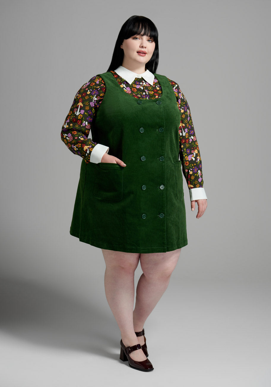  My Power 'Cord' Double-Breasted Jumper