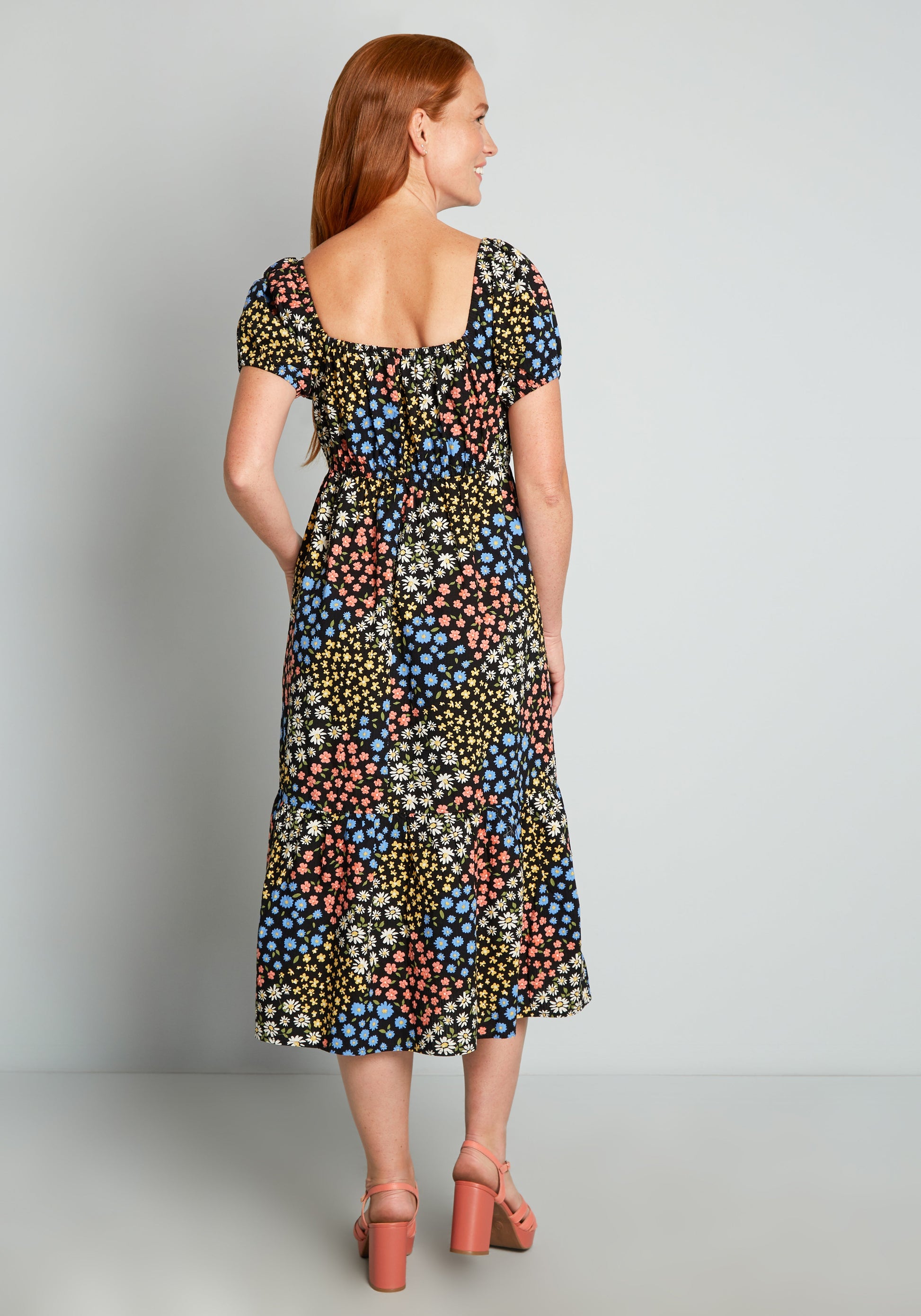 No Brand Sweetness In The Air Midi Dress