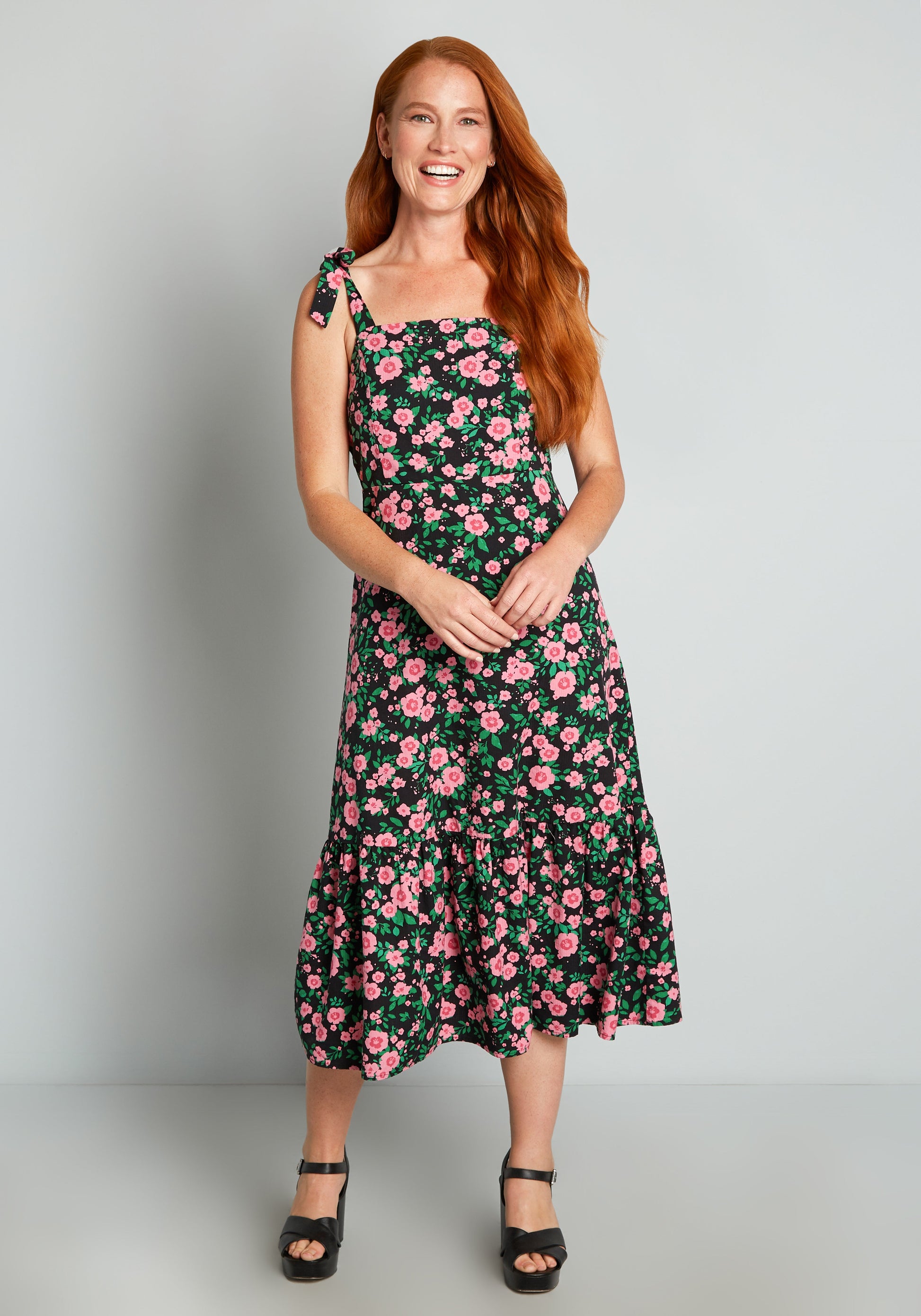  Ka-Bloom! Midi Dress