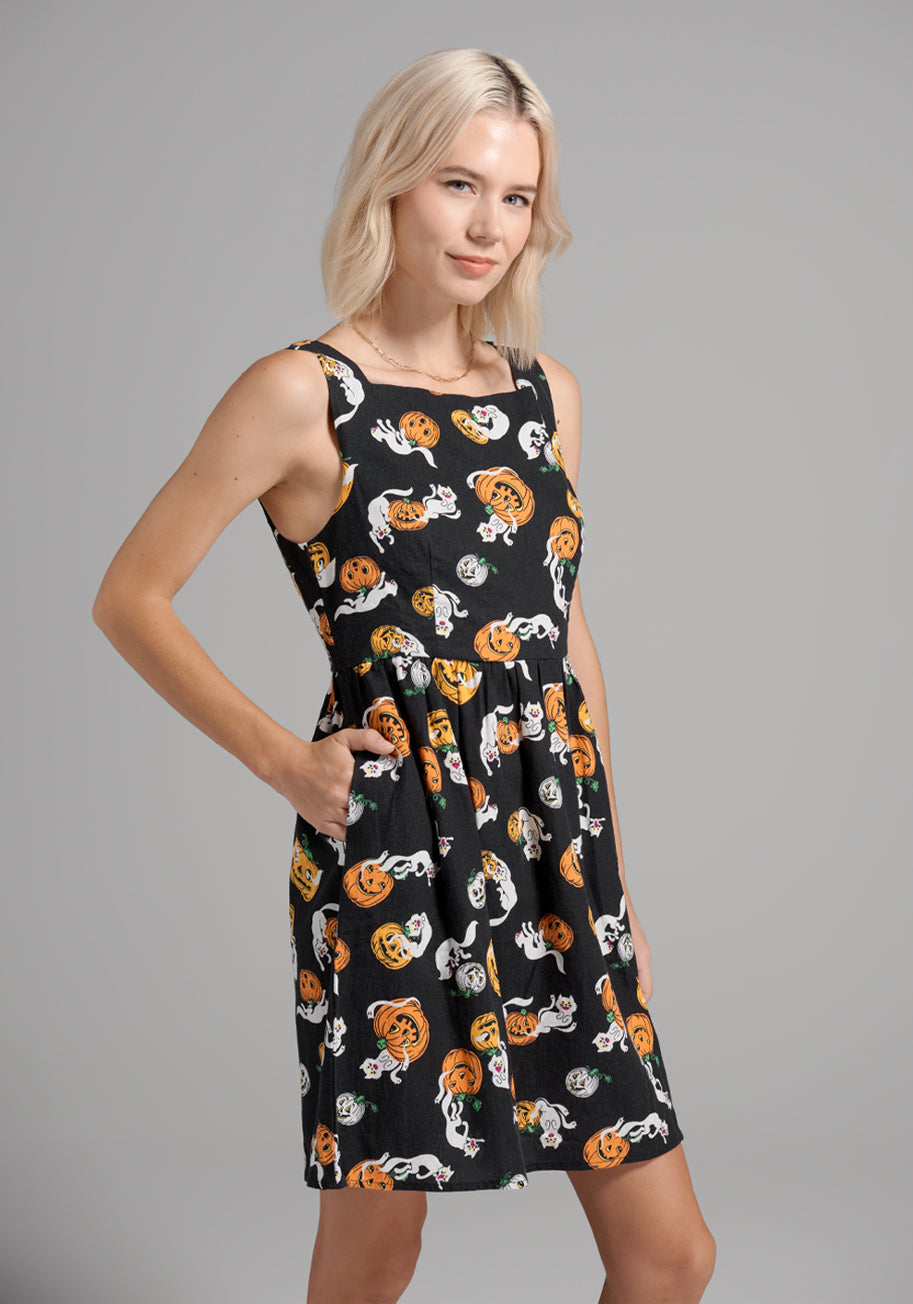  Truth Or Square Fit And Flare Dress
