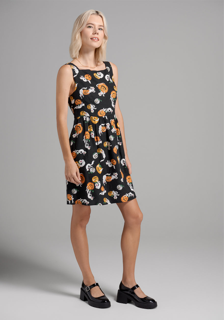  Truth Or Square Fit And Flare Dress