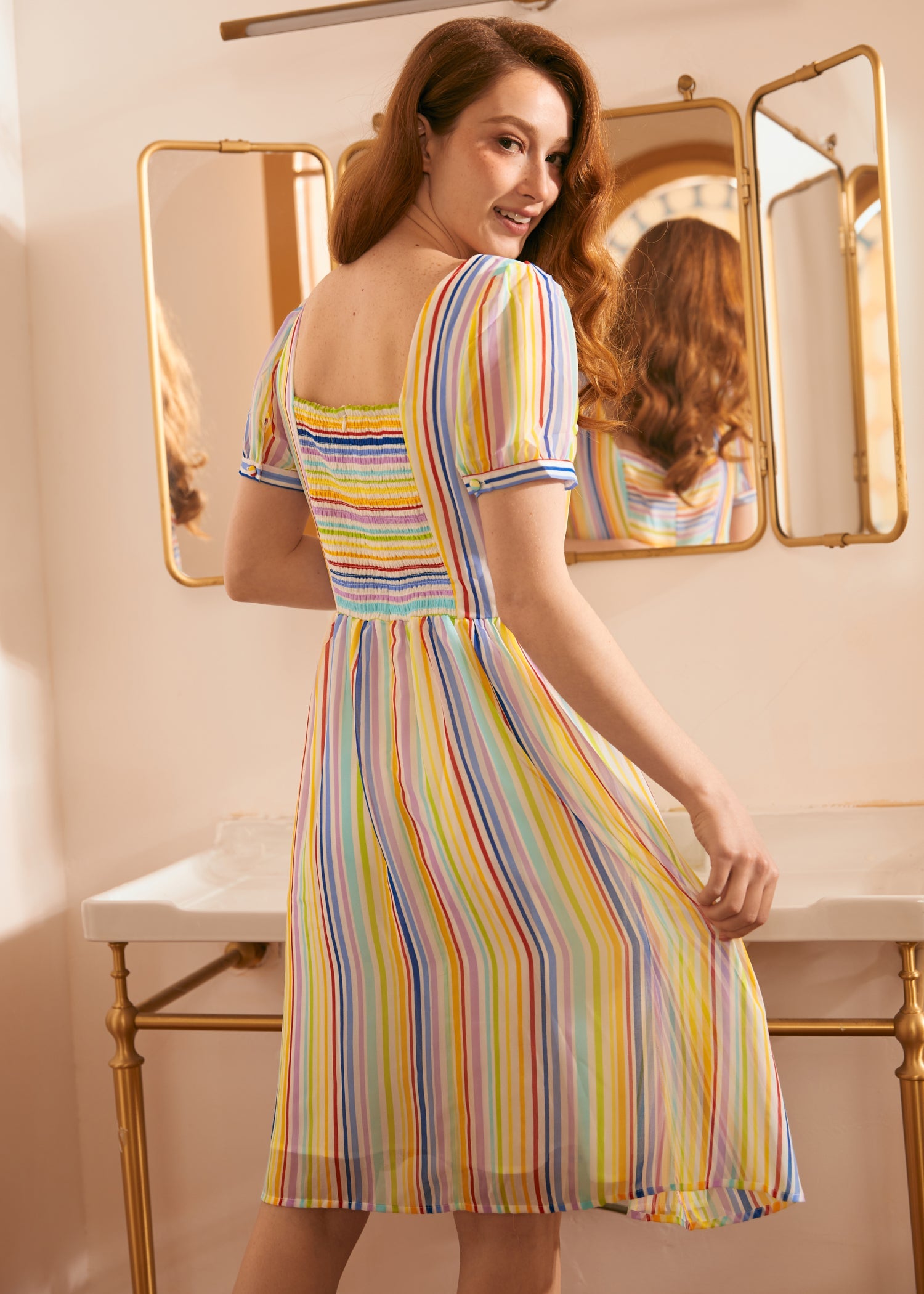  Love Charm Fit And Flare Dress