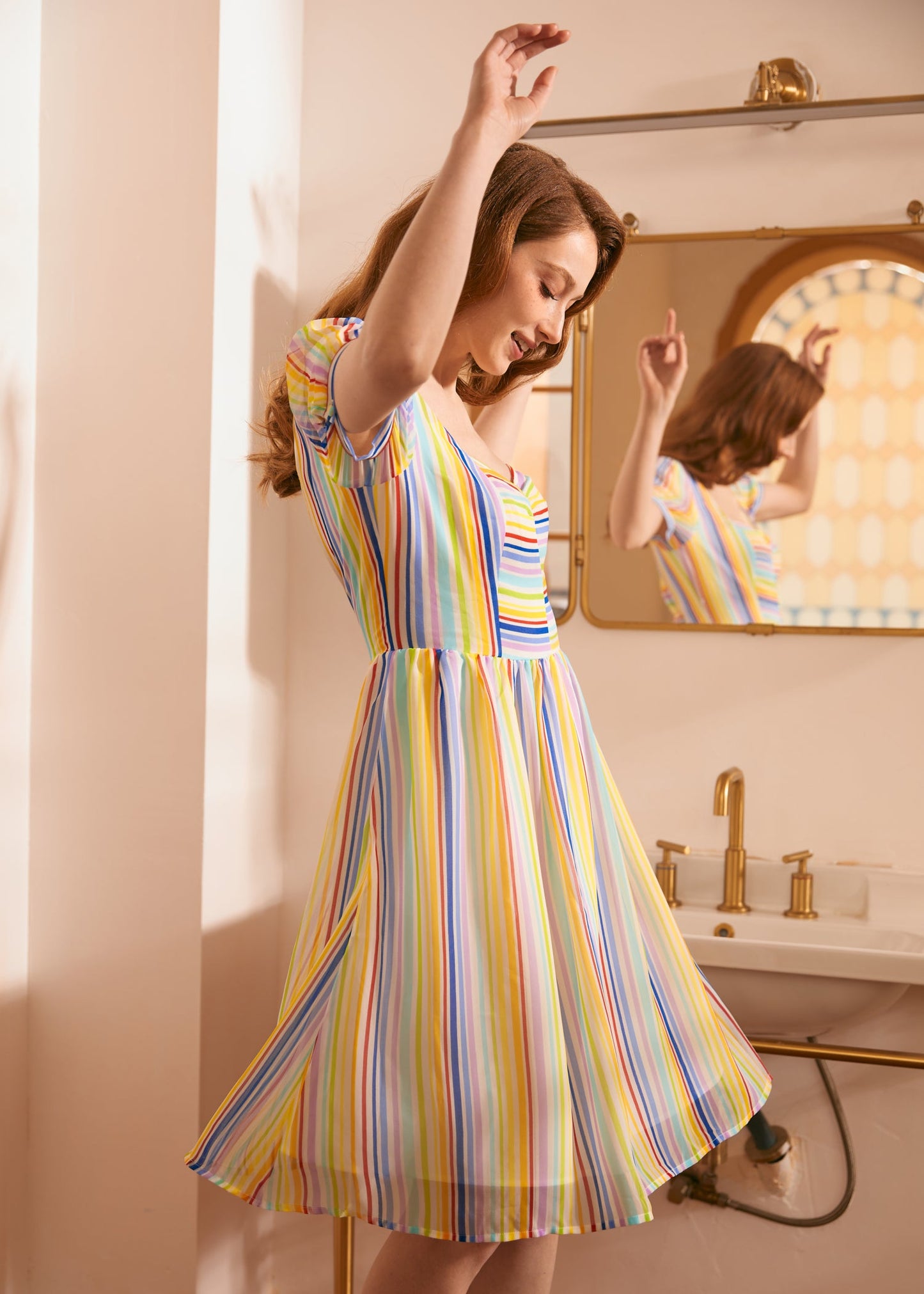  Love Charm Fit And Flare Dress