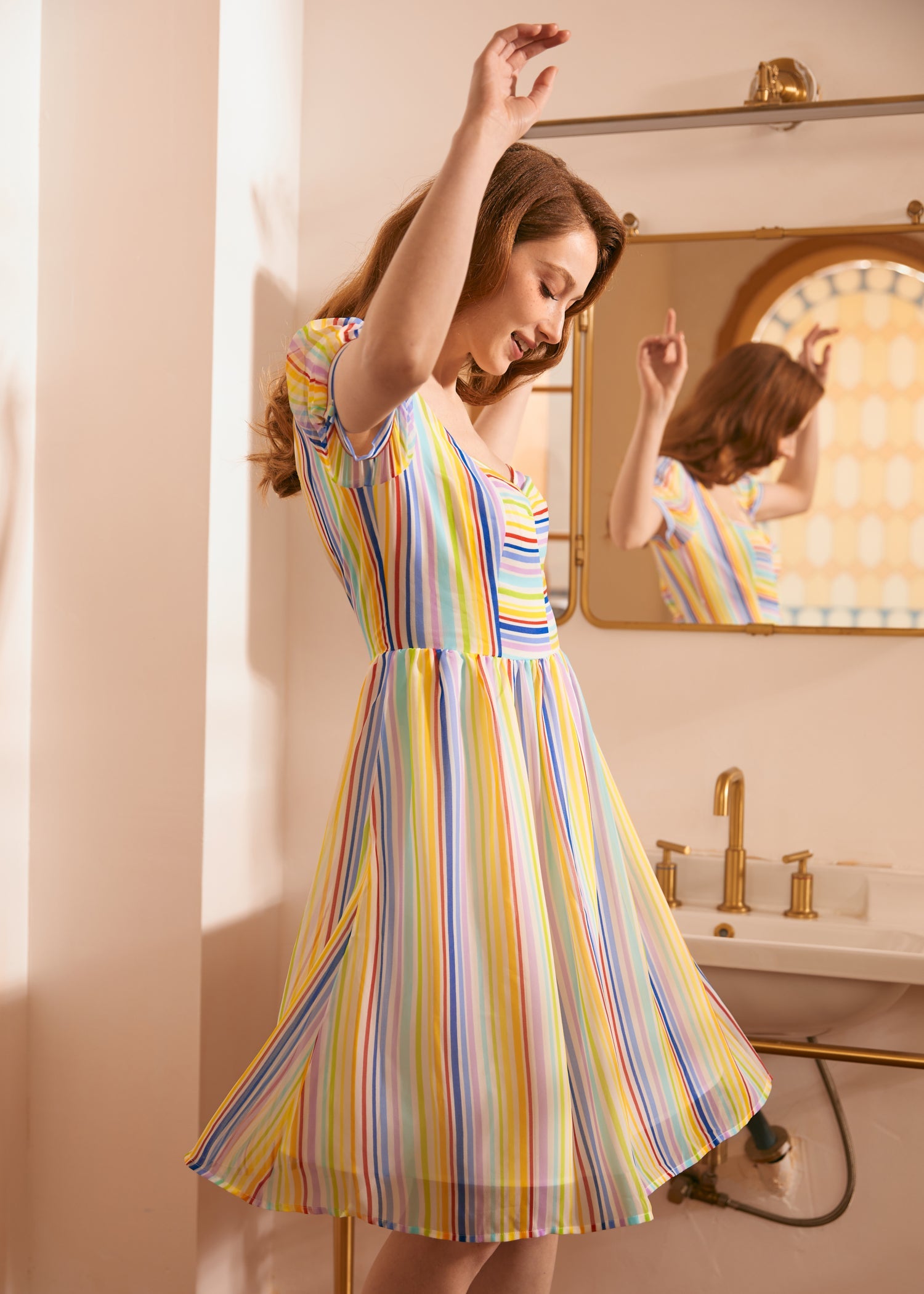  Love Charm Fit And Flare Dress