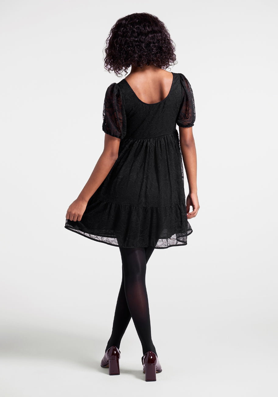  Right Lace, Right Time Babydoll Dress