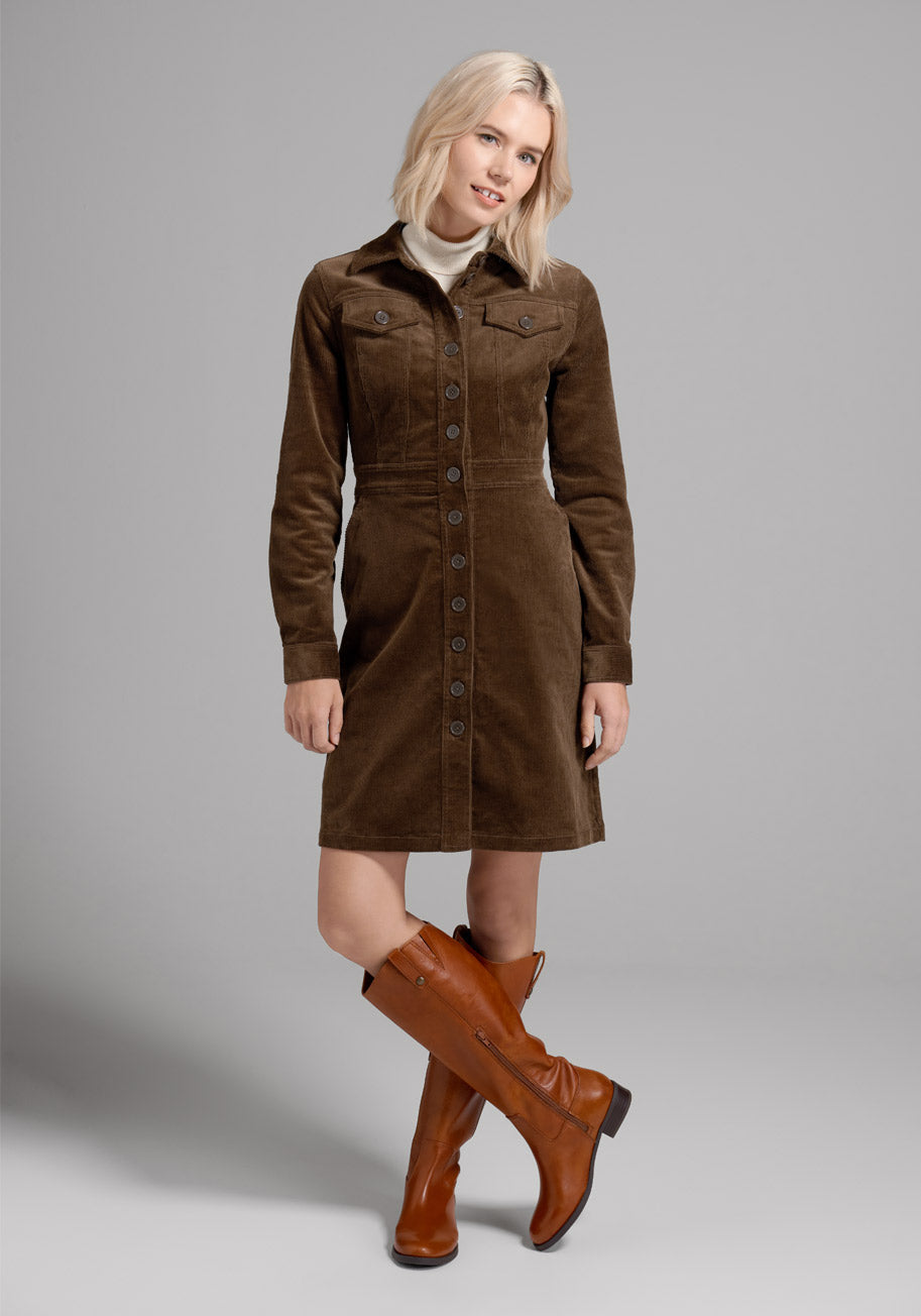  Choosing My Adventure Shirtdress
