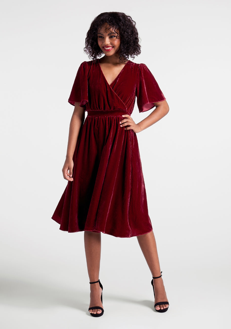  Moves Like A Dance Midi Dress