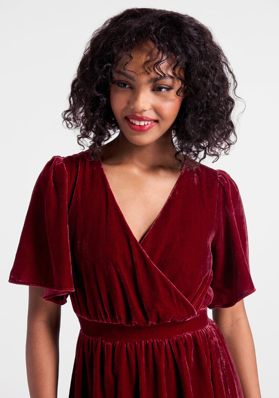  Moves Like A Dance Midi Dress
