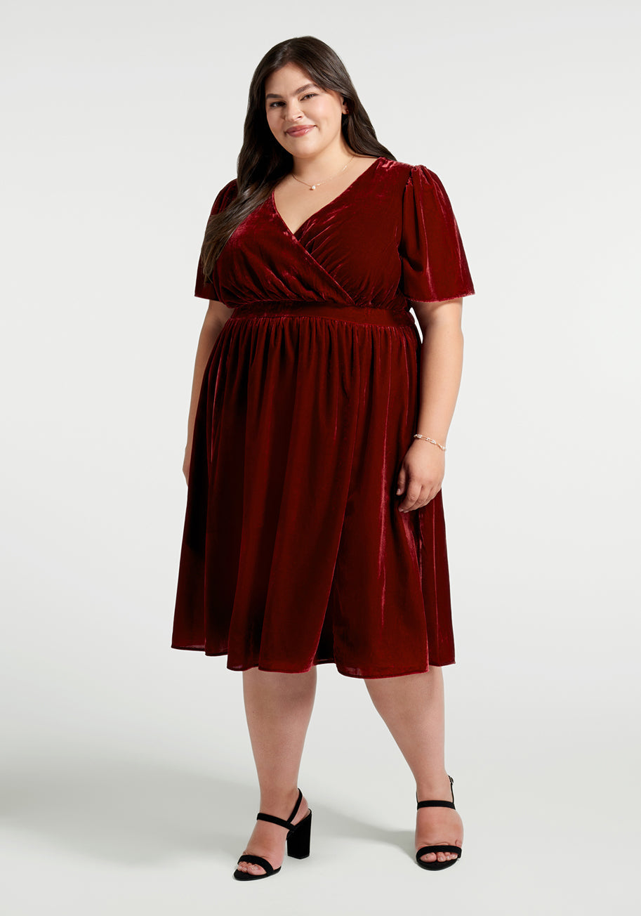  Moves Like A Dance Midi Dress