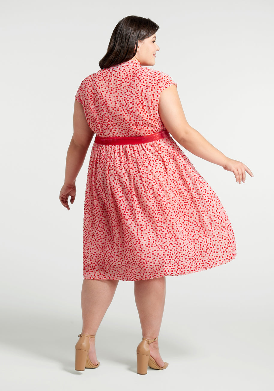  Confetti Confection Fit And Flare Dress