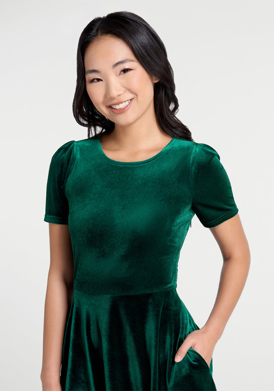 Party Favors Fit-and-Flare Dress