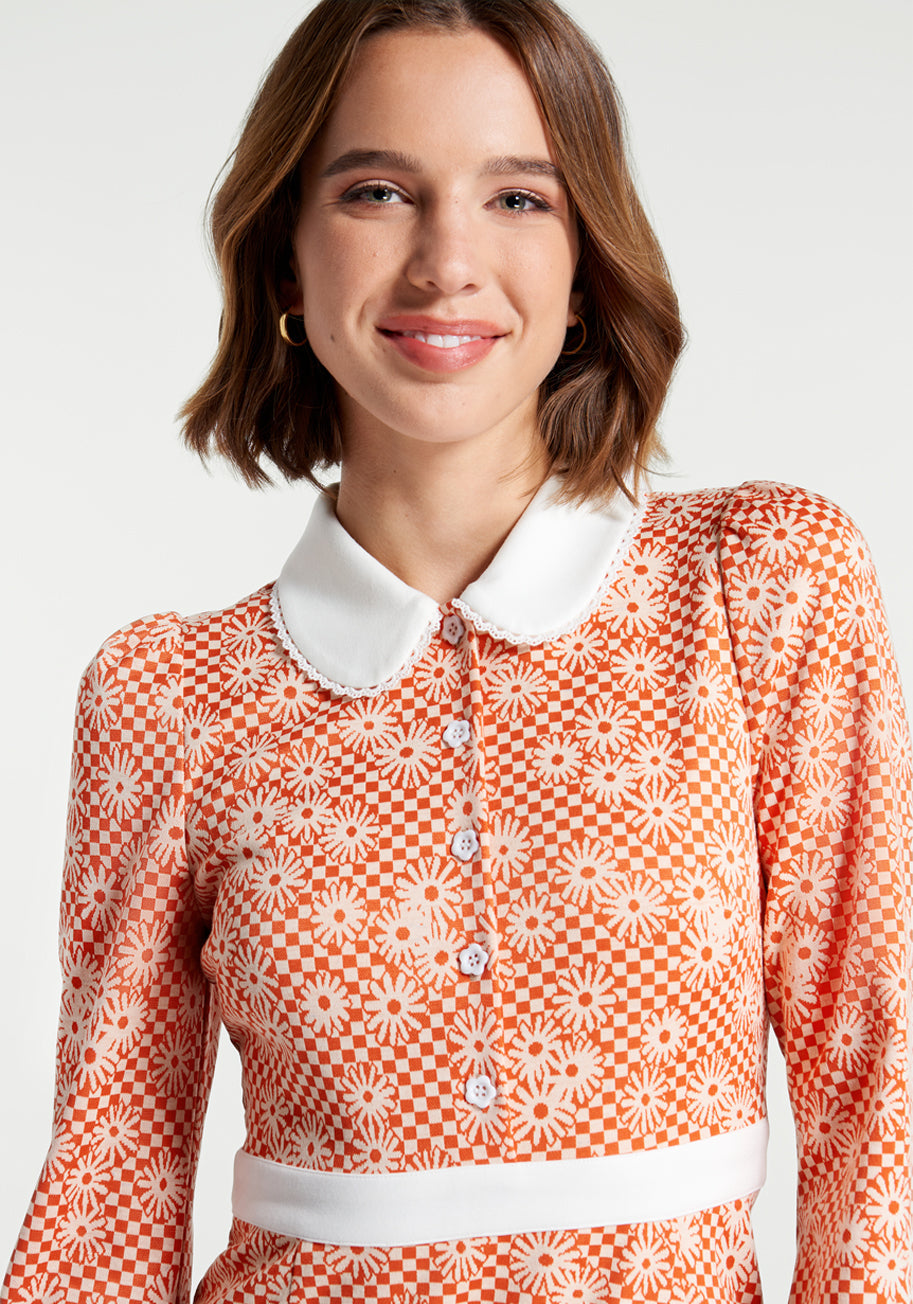  My Happy Thought Shirtdress