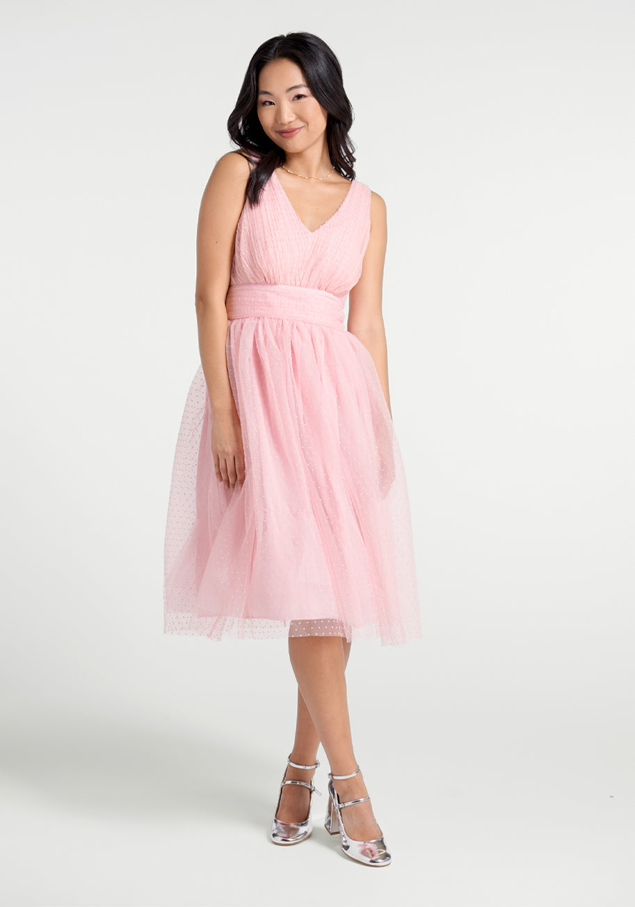  Romantic Memories Fit And Flare Dress
