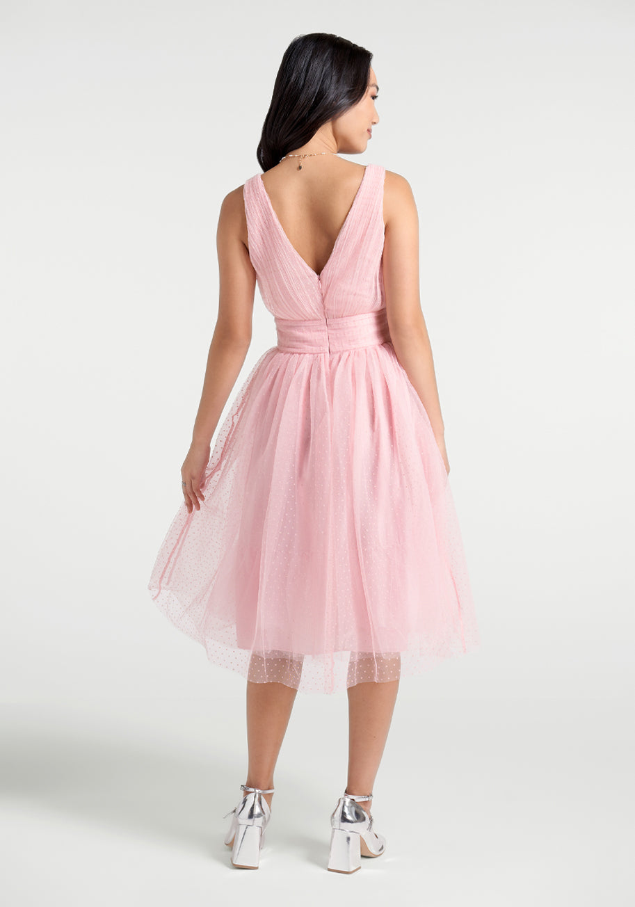  Romantic Memories Fit And Flare Dress