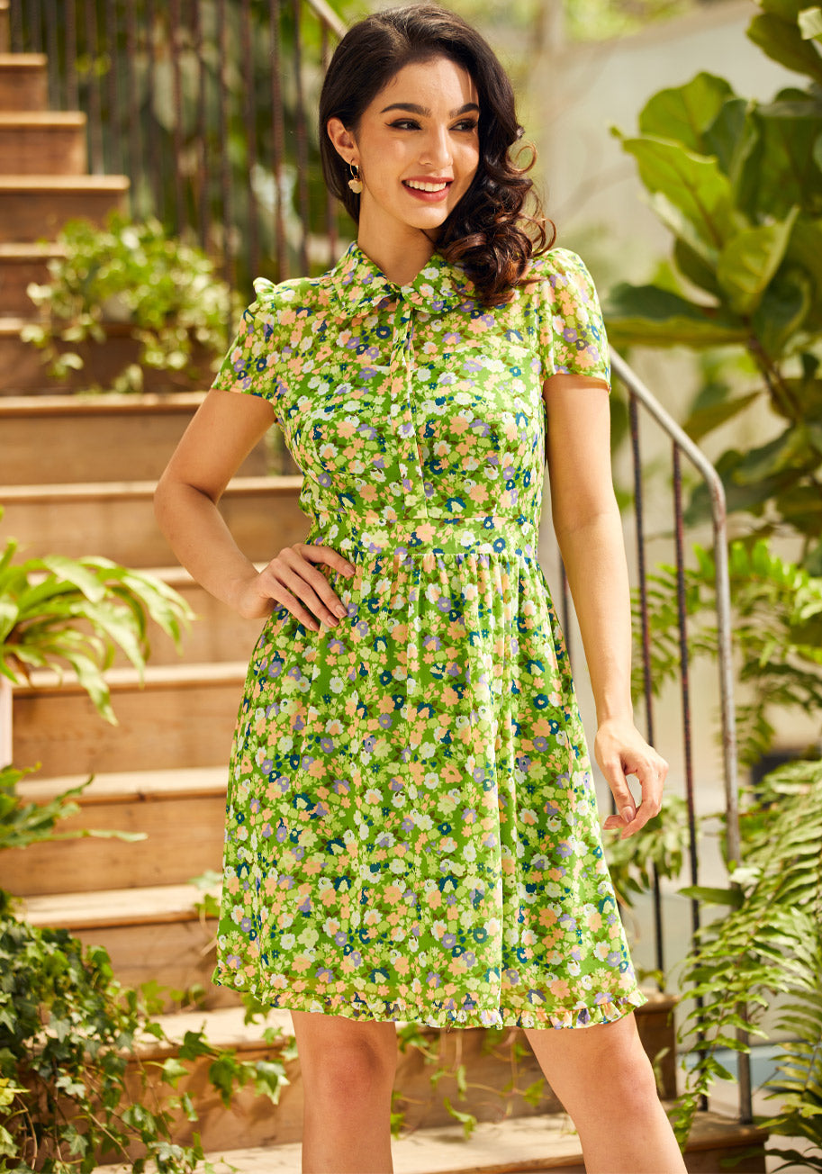  Leaving Love Notes Shirtdress