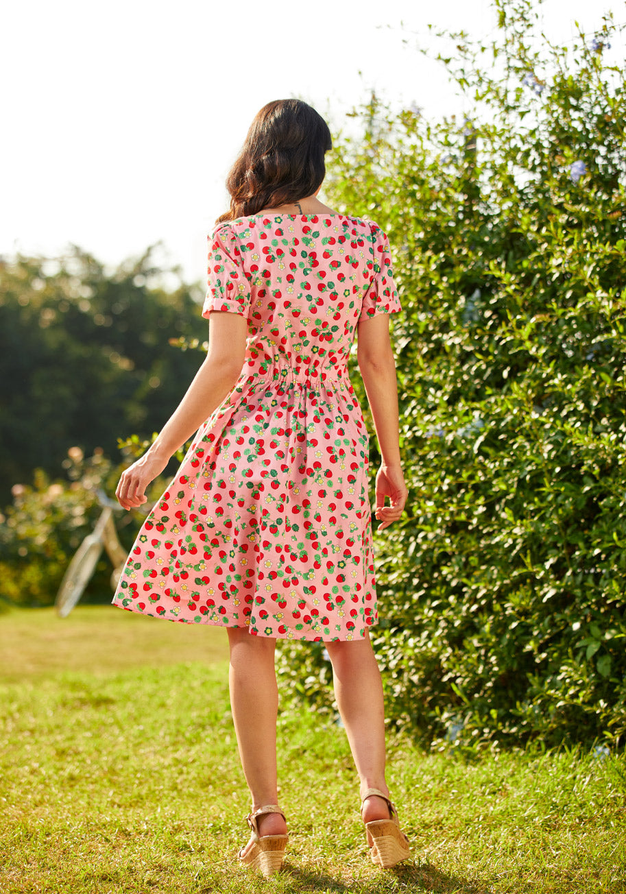 What's The Scoop? A-Line Dress
