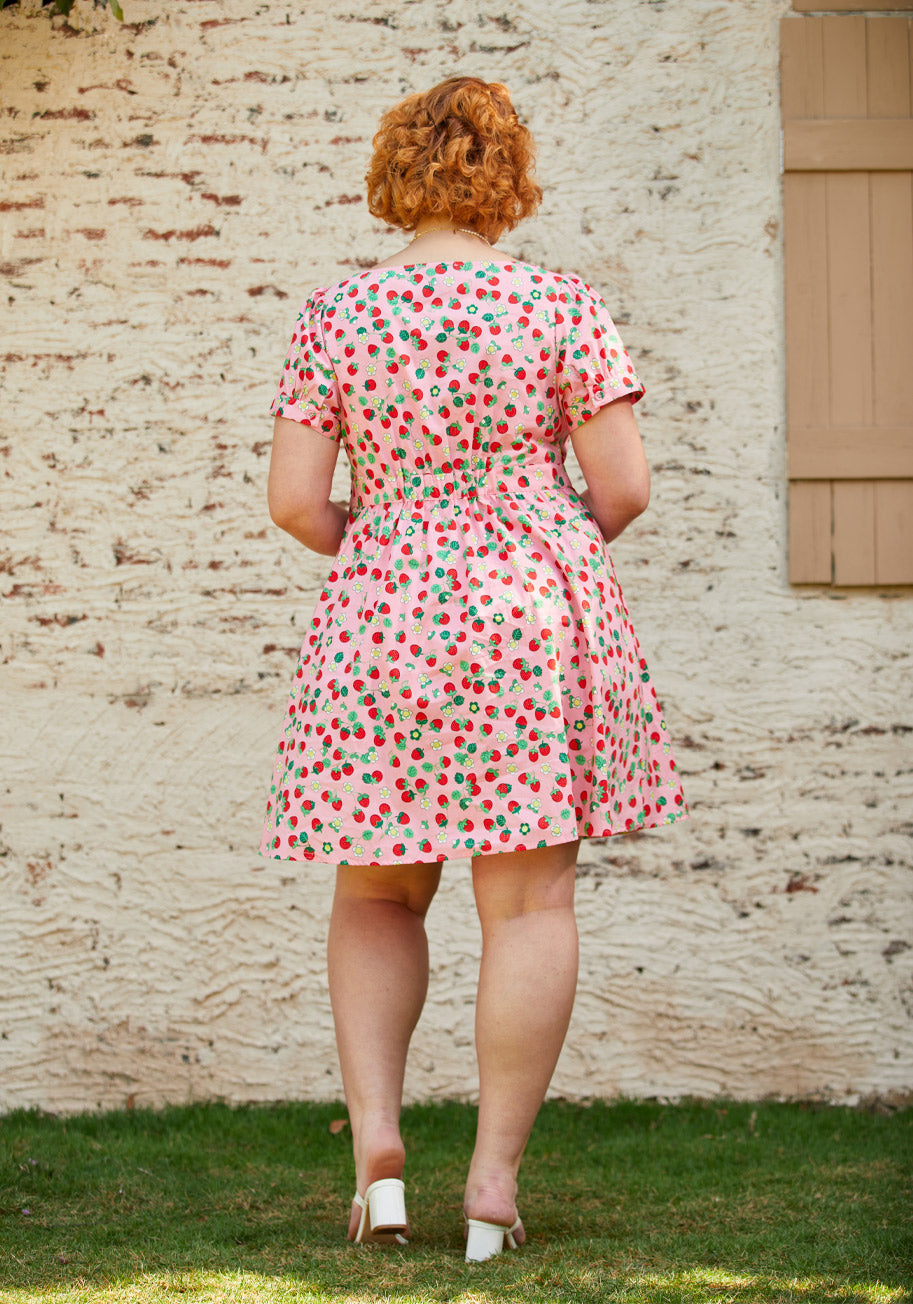  What's The Scoop? A-Line Dress