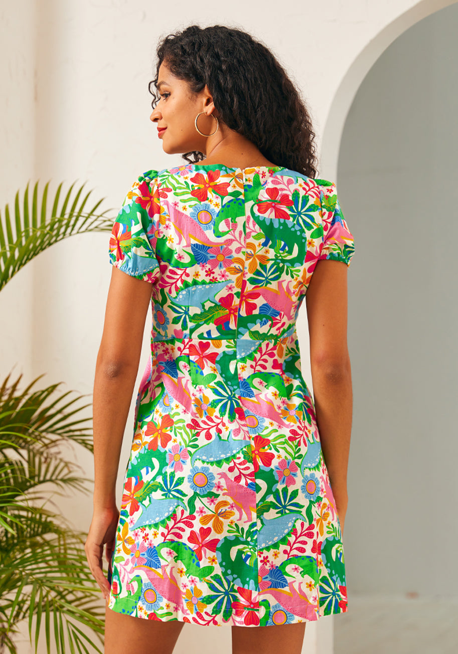  Time-Twister Babydoll Dress