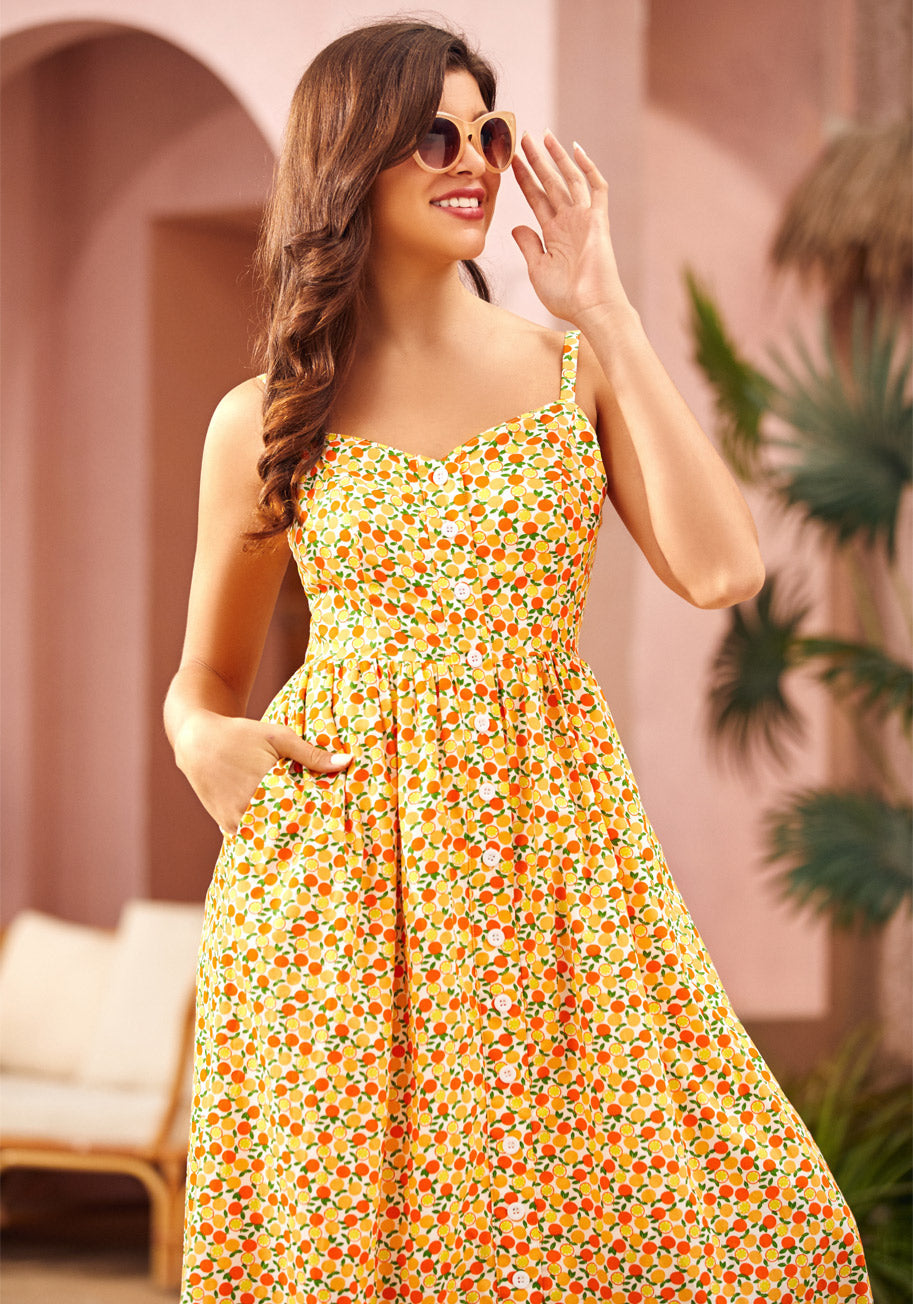  Quite Clearly Charismatic Midi Dress