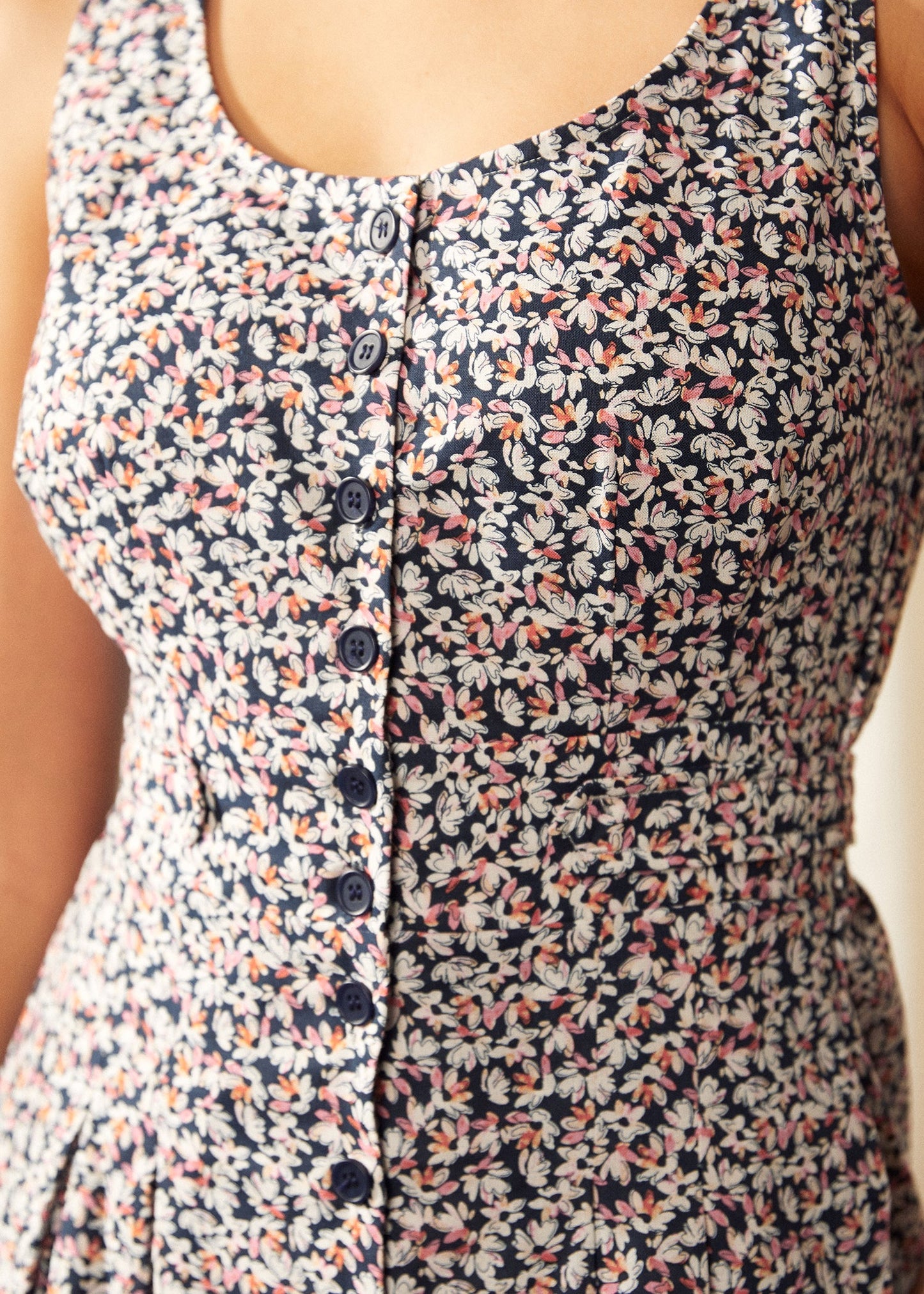 Seeking Out Sunshine Fit And Flare Dress