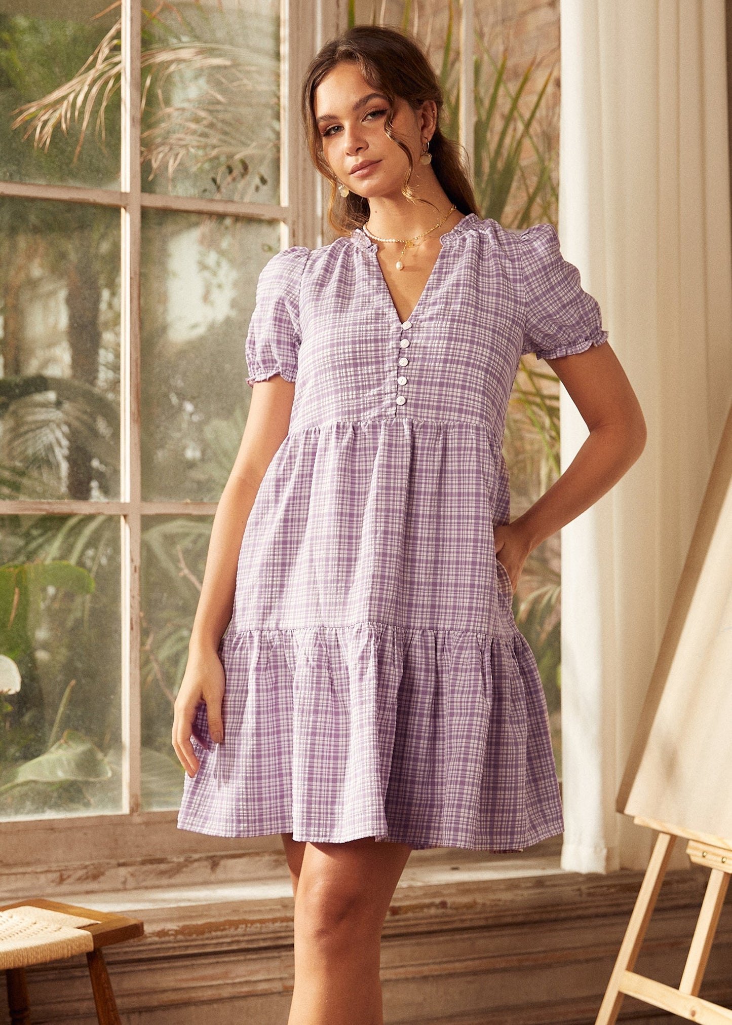  Soft Serenade Babydoll Dres