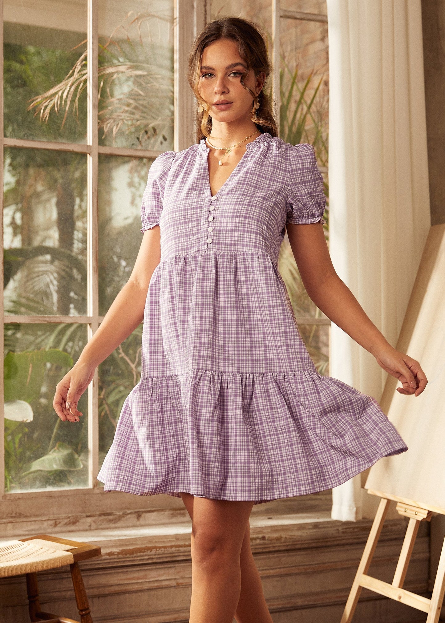 Soft Serenade Babydoll Dres