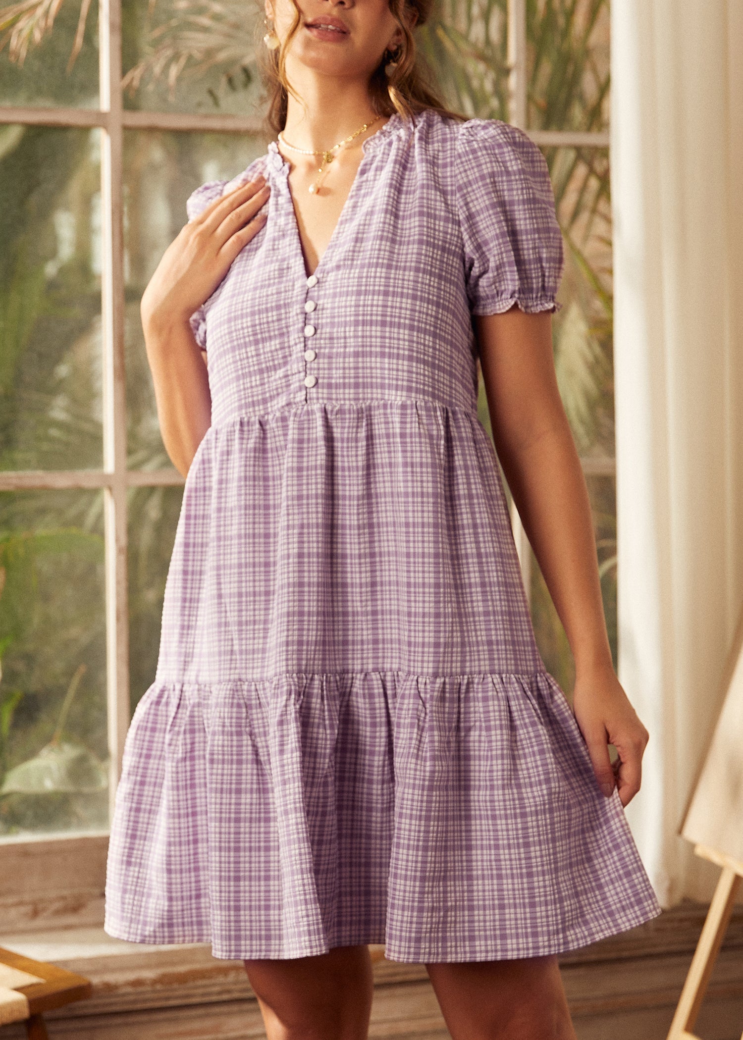  Soft Serenade Babydoll Dres
